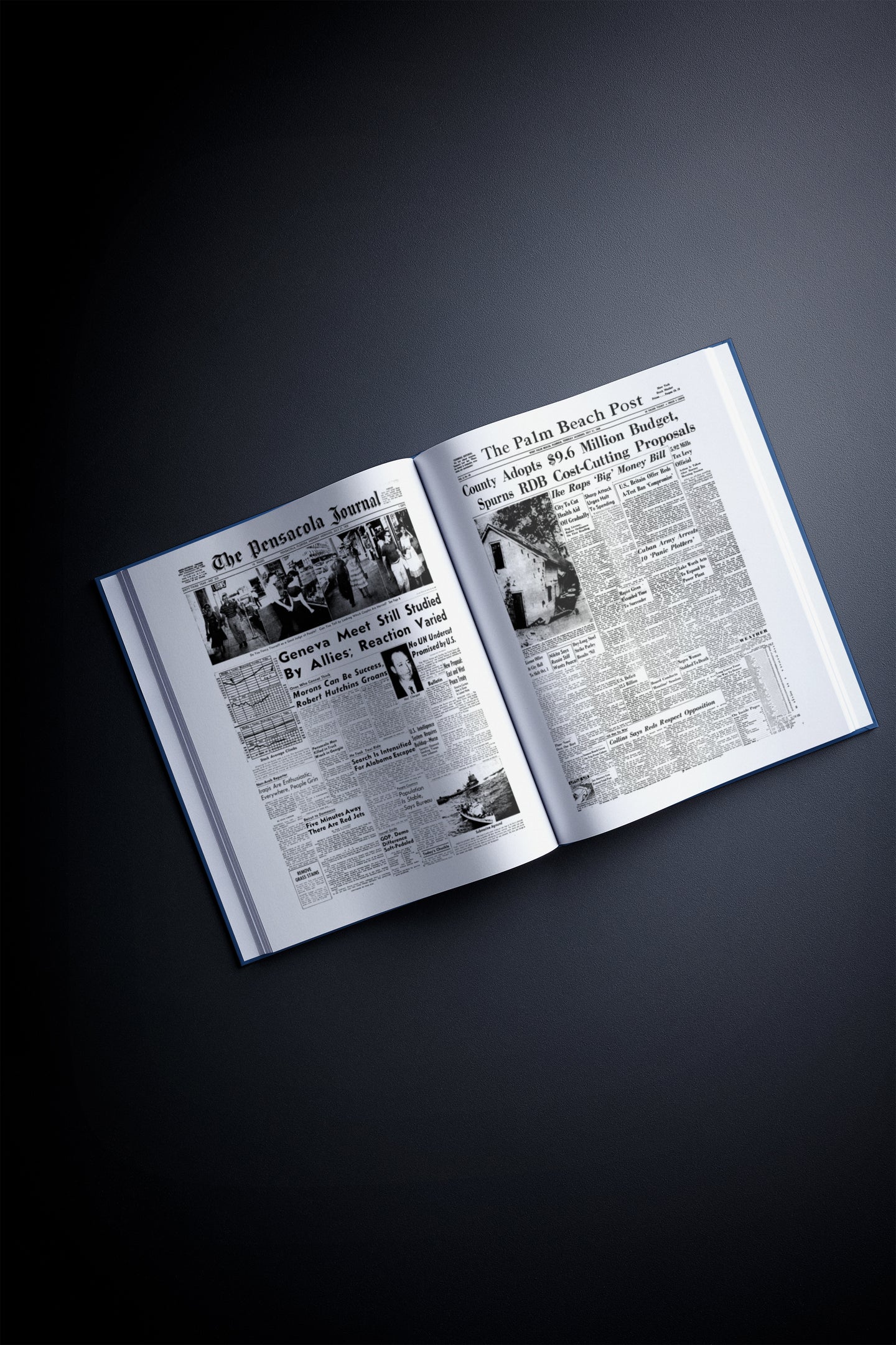 80th Milestone Birthday Newspaper Book Florida Edition - Historic Newspapers