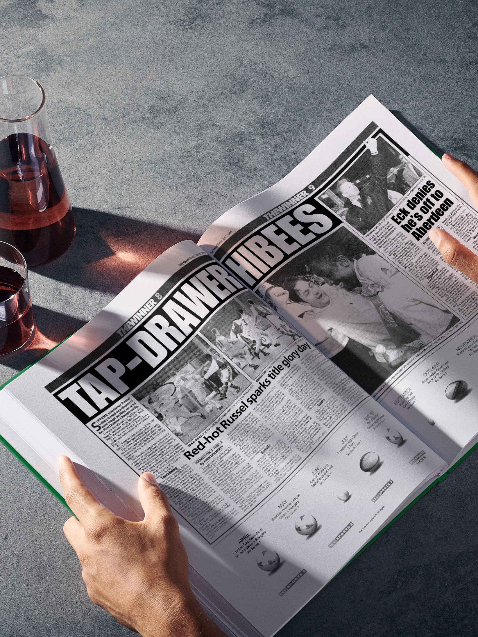 The Football History of Hibernian Book - Historic Newspapers