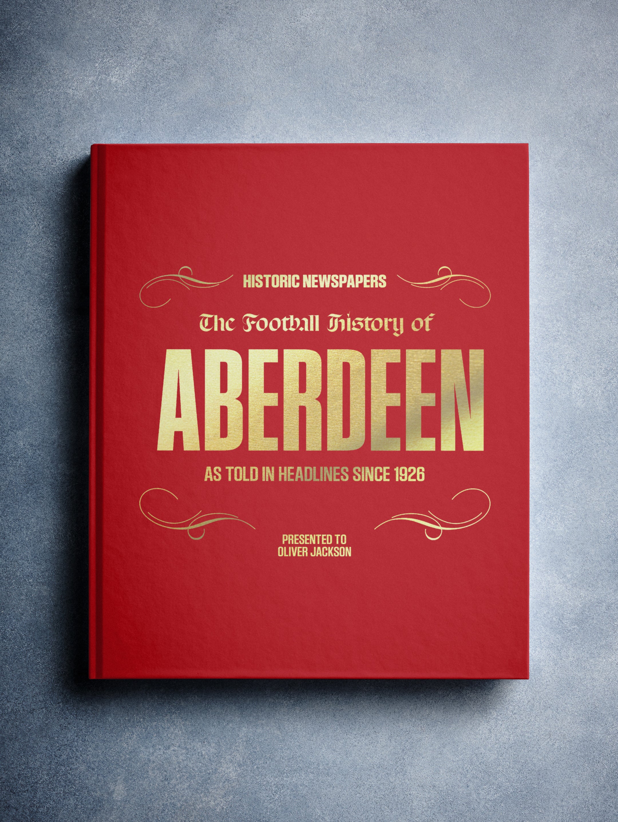 The Football History of Aberdeen Book - Historic Newspapers