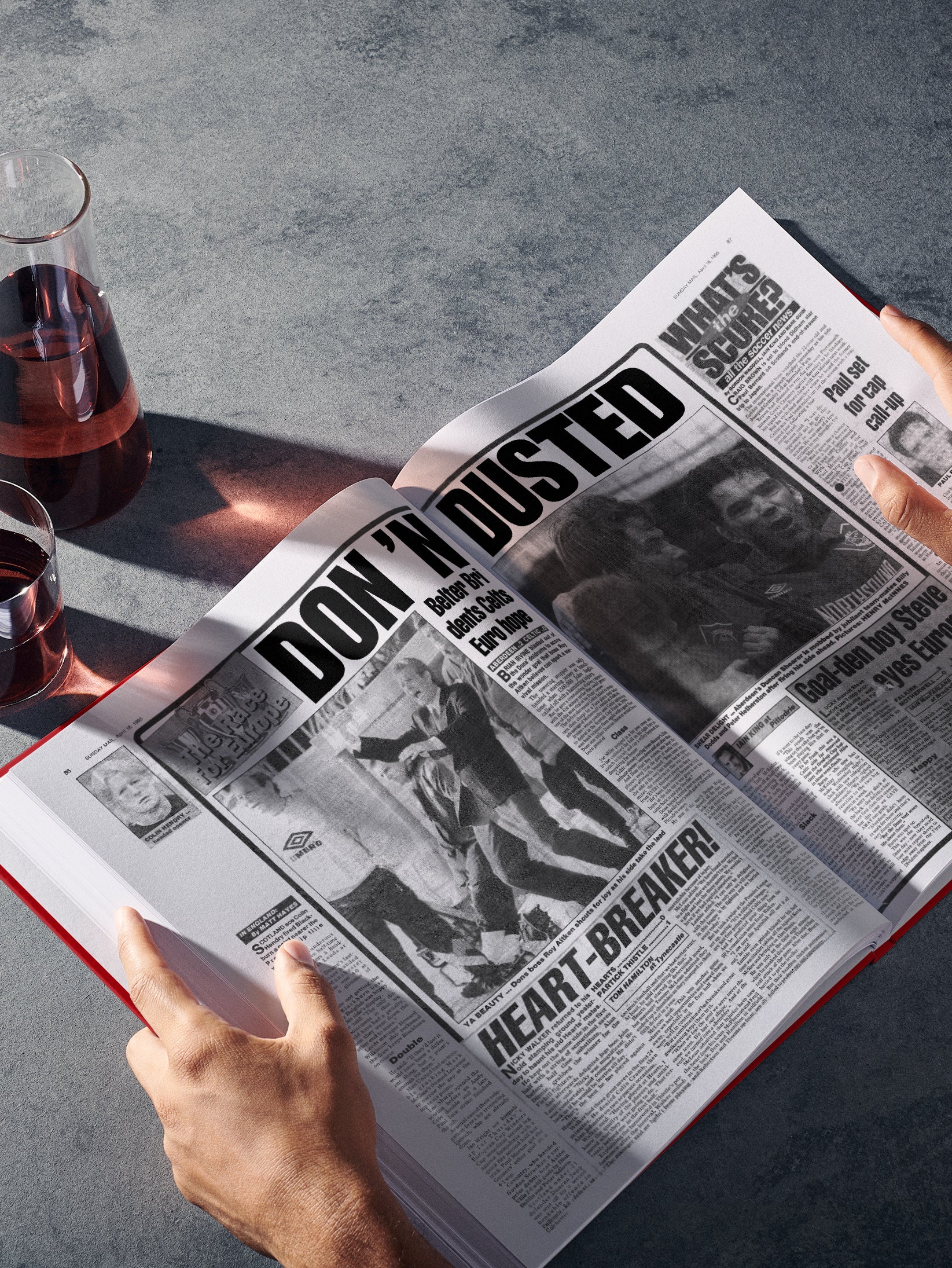 The Football History of Aberdeen Book - Historic Newspapers