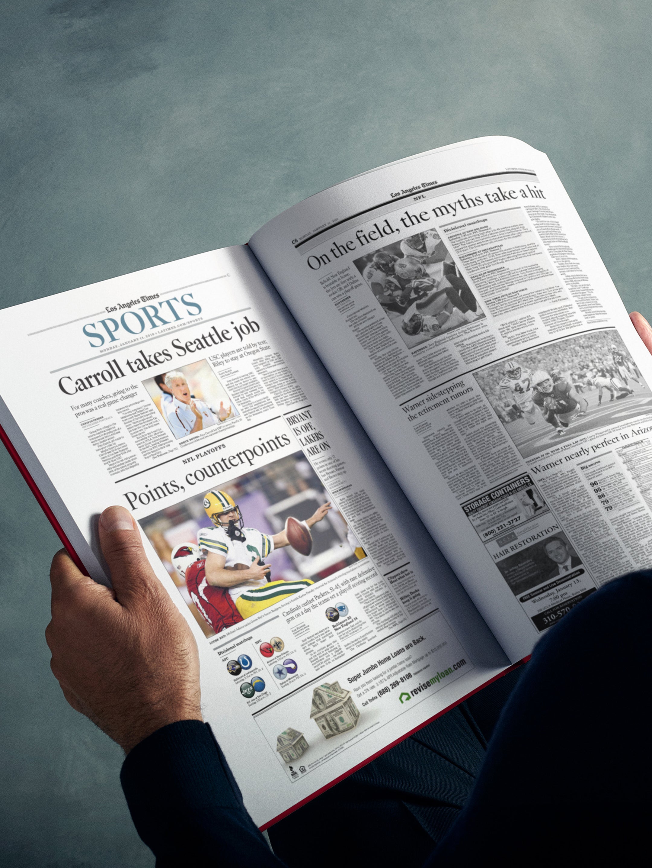 The US Football History of Arizona Cardinals Book - Historic Newspapers