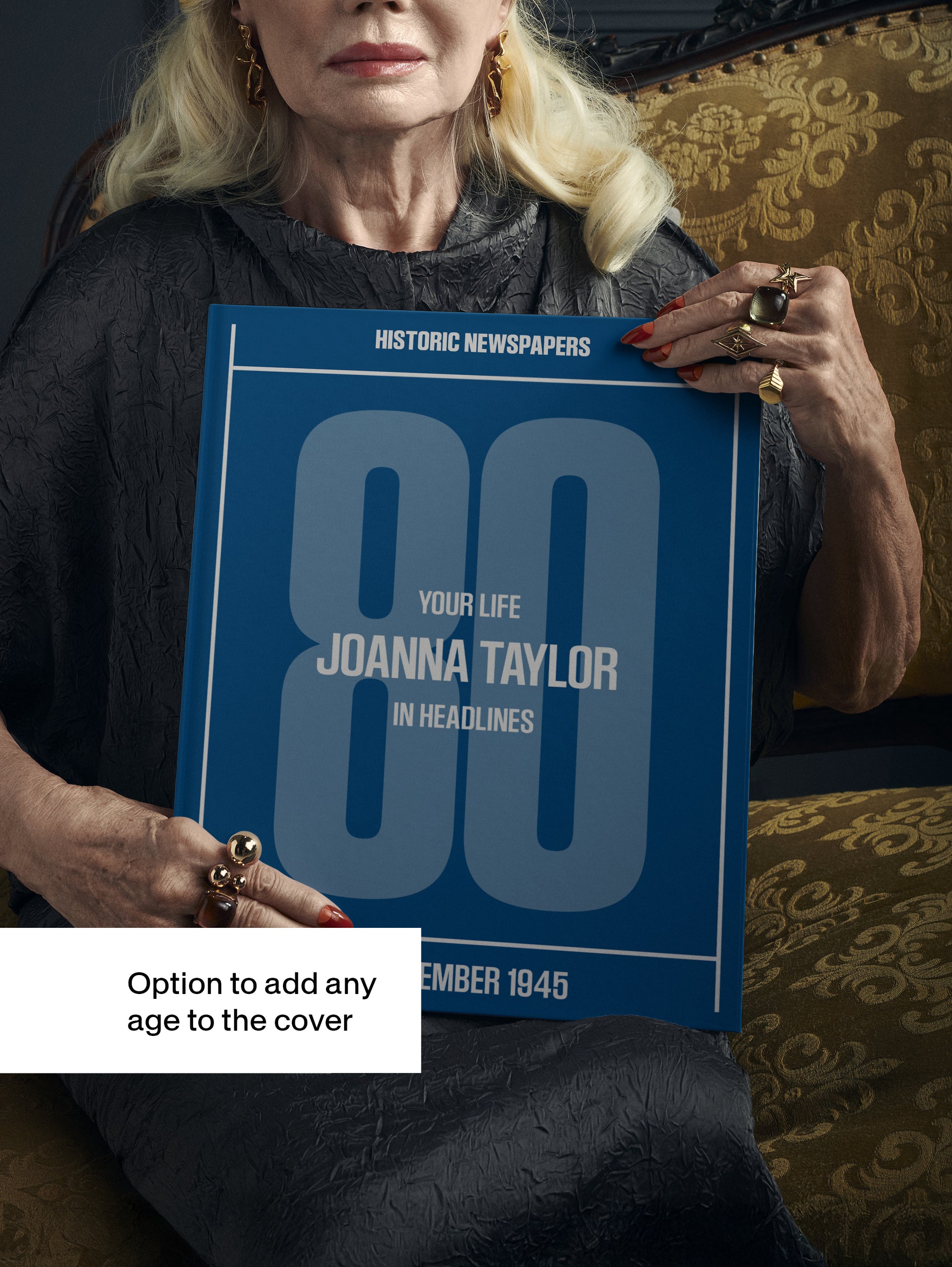 Personalised Birthday Newspaper Book - Historic Newspapers