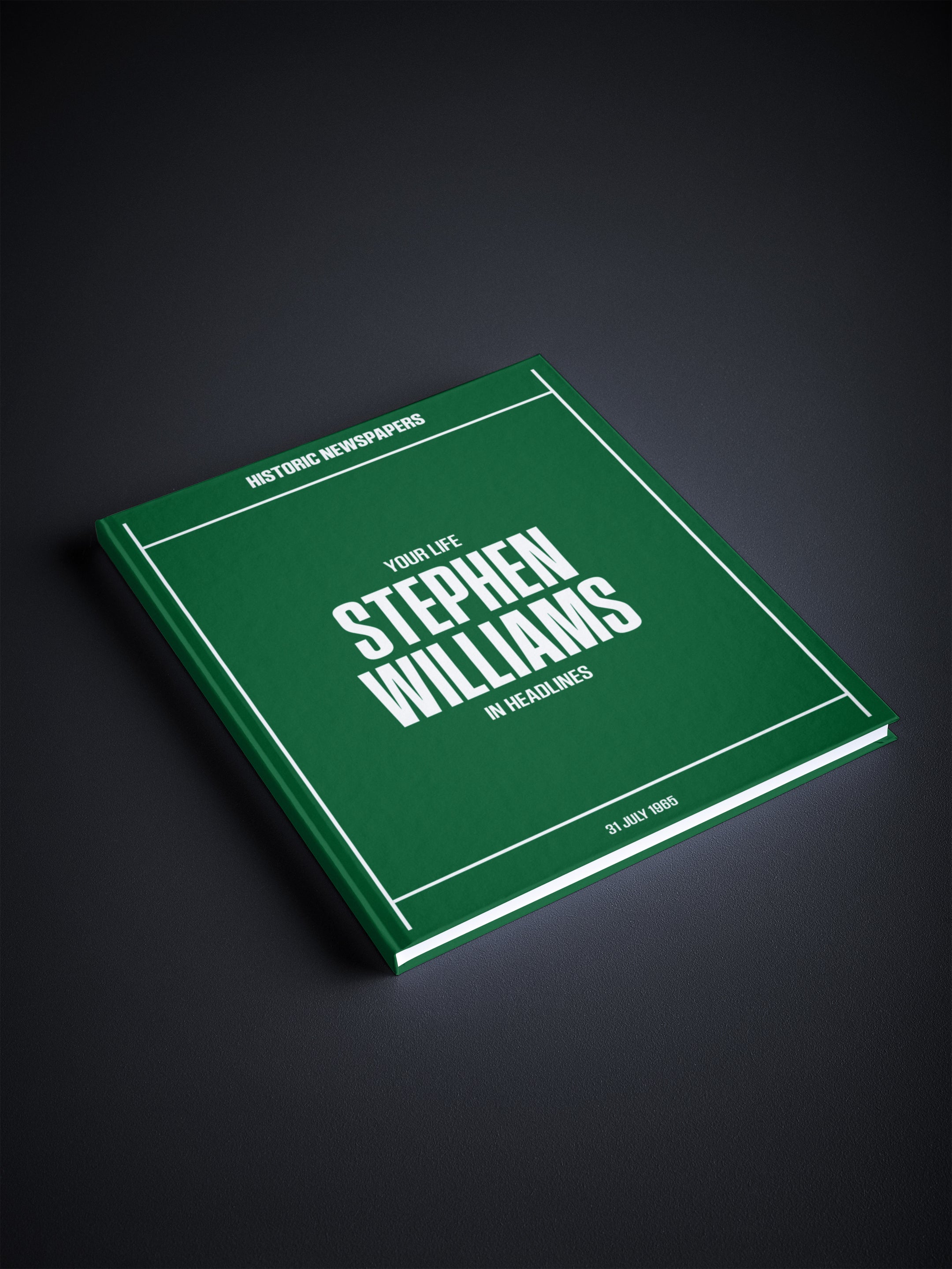 Personalised Birthday Newspaper Book - Historic Newspapers