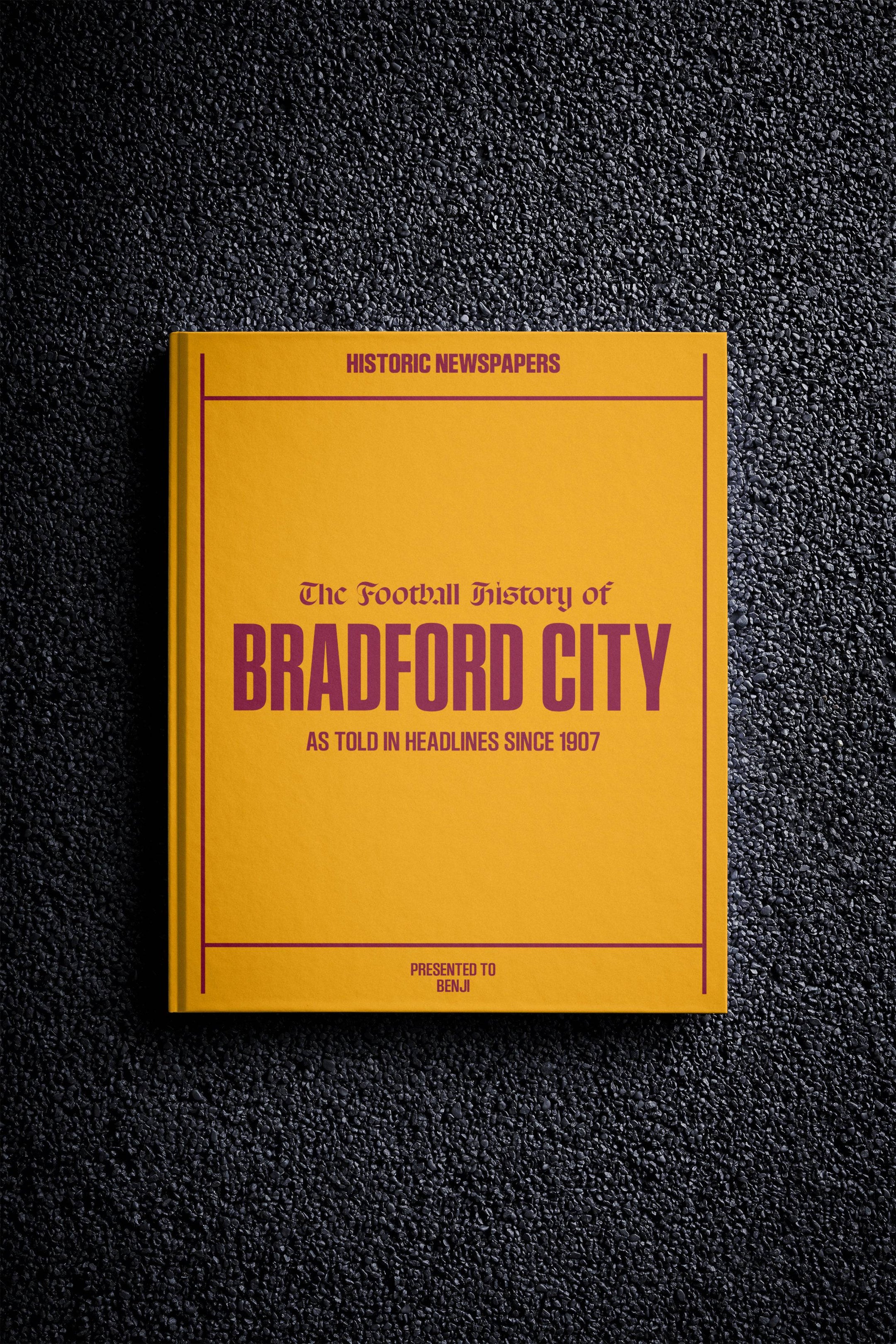 The Football History of Bradford Book - Historic Newspapers