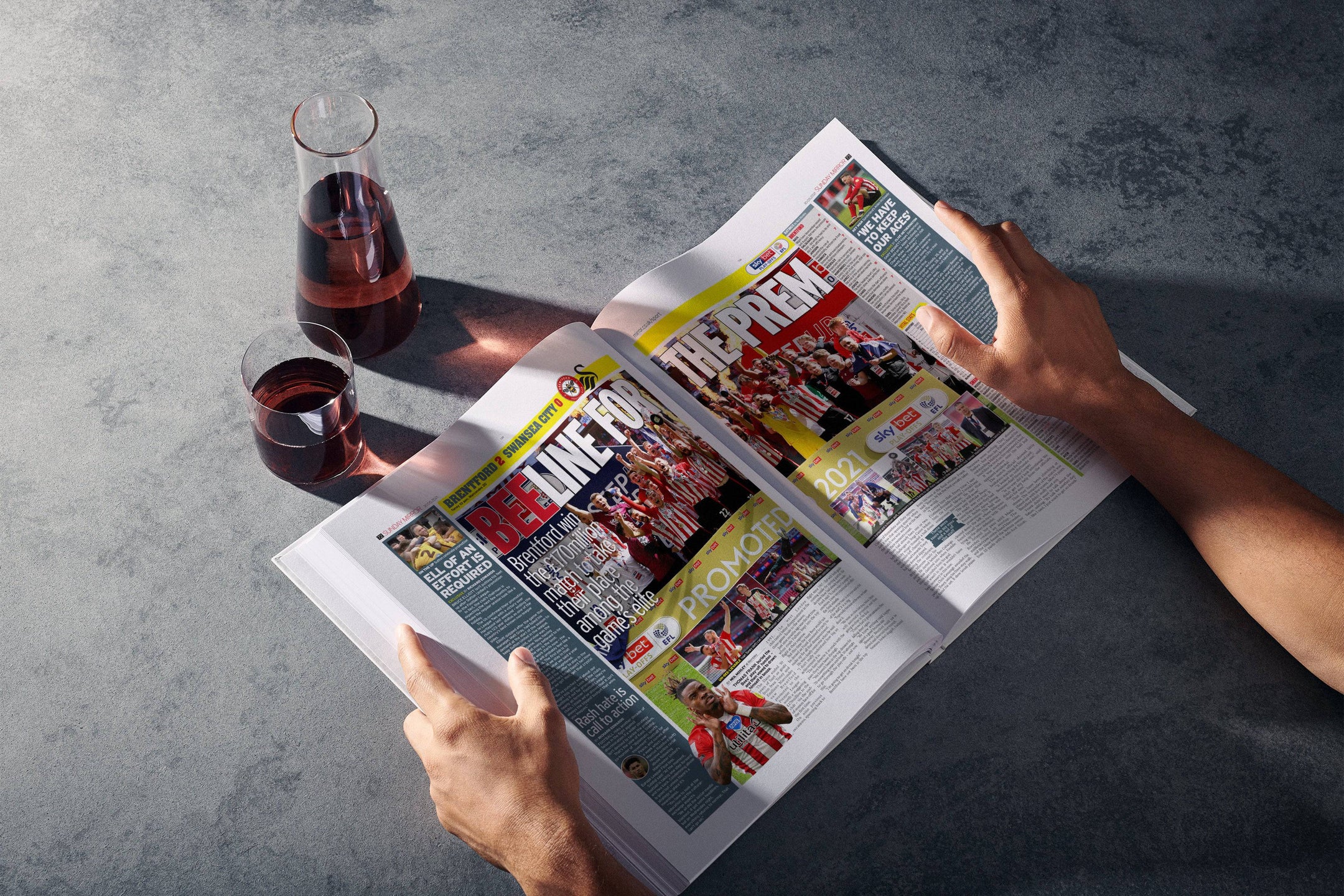 The Football History of Brentford Book - Historic Newspapers