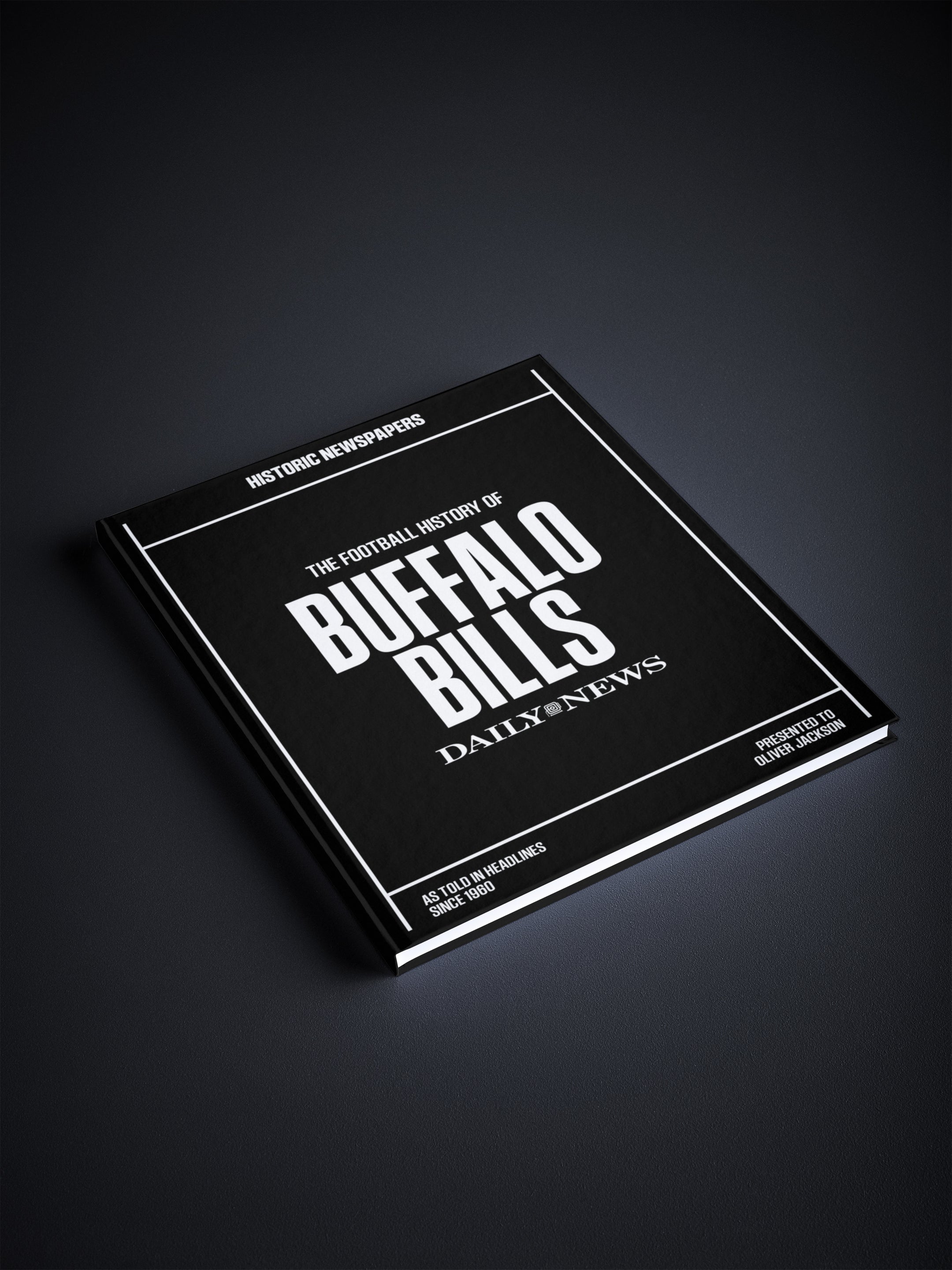 The US Football History of Buffalo Bills Daily News Edition Book - Historic Newspapers