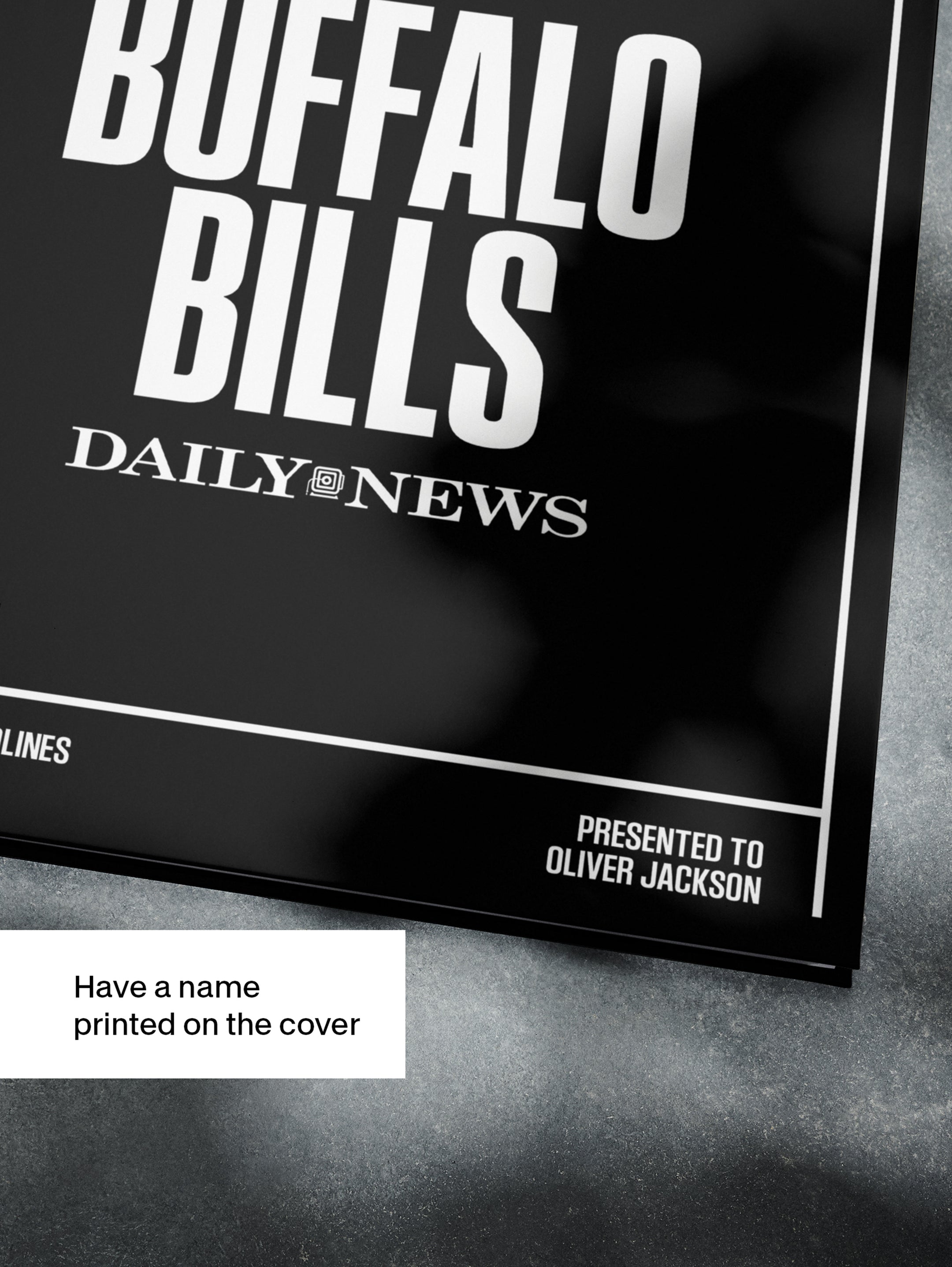 The US Football History of Buffalo Bills Daily News Edition Book - Historic Newspapers