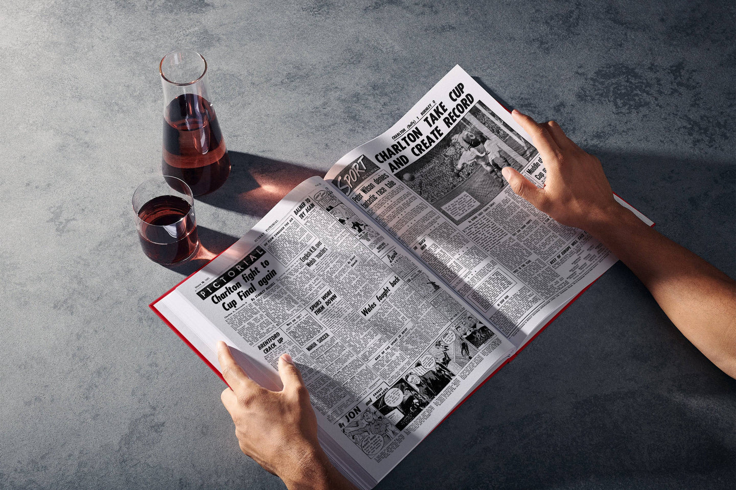 The Football History of Charlton Athletic Book - Historic Newspapers