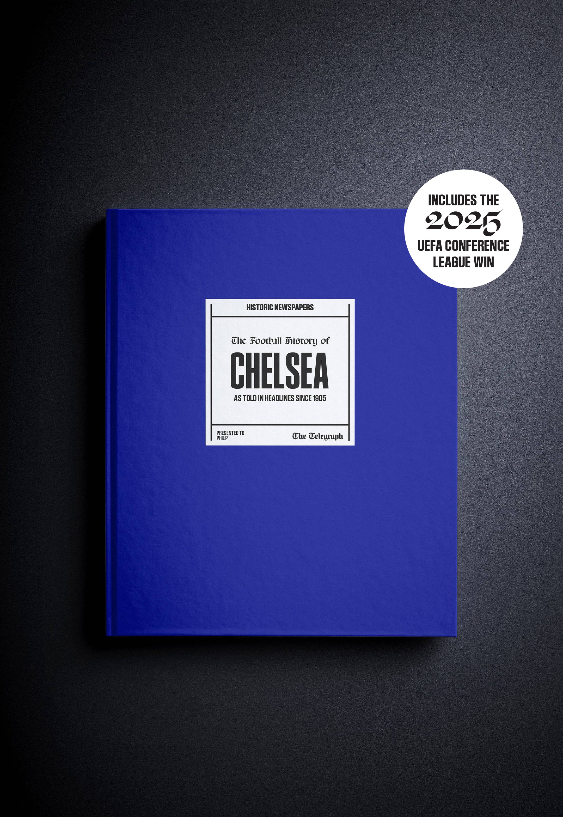 The Football History of Chelsea Telegraph Edition Book - Historic Newspapers