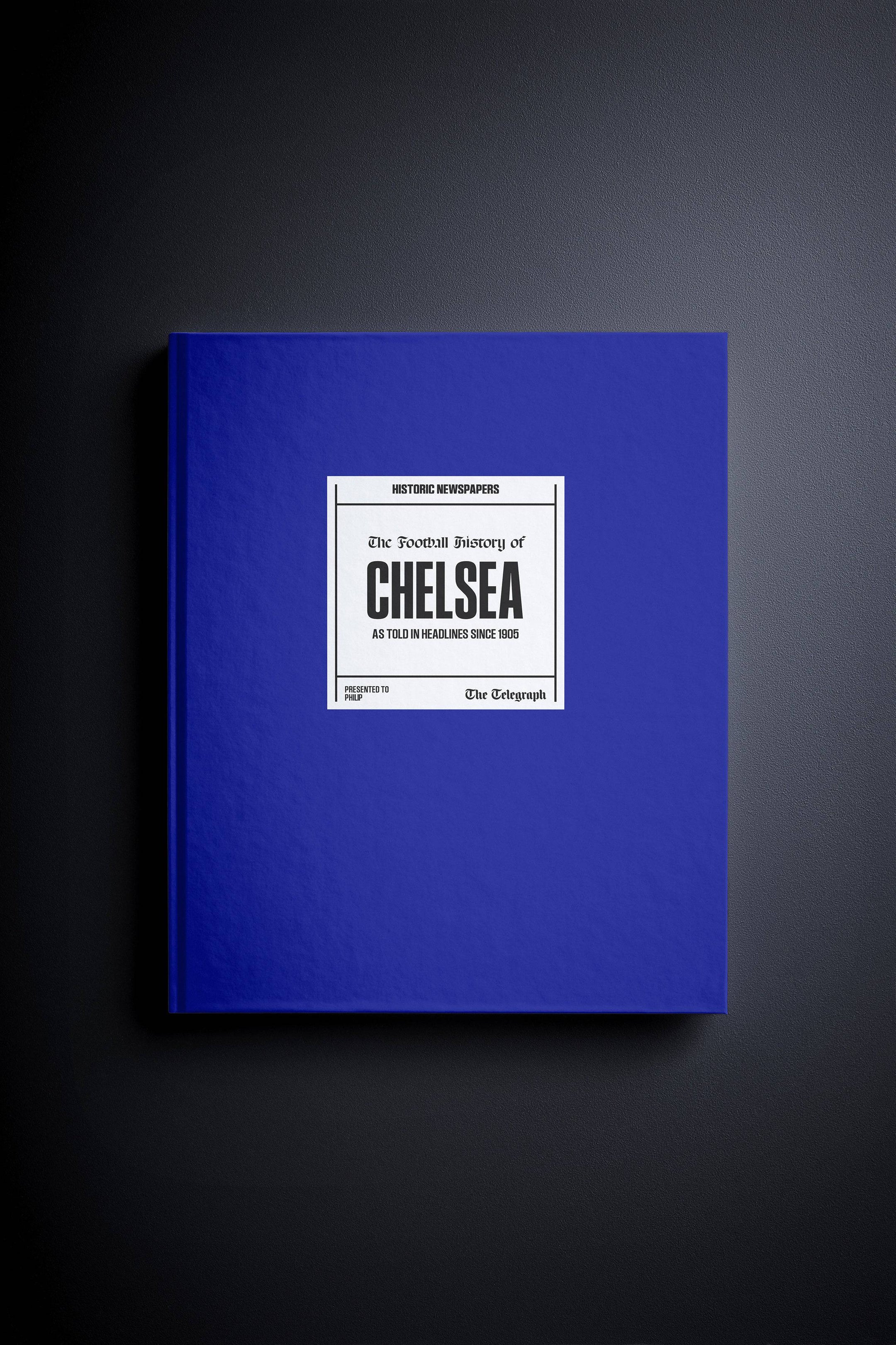 The Football History of Chelsea Telegraph Edition Book - Historic Newspapers