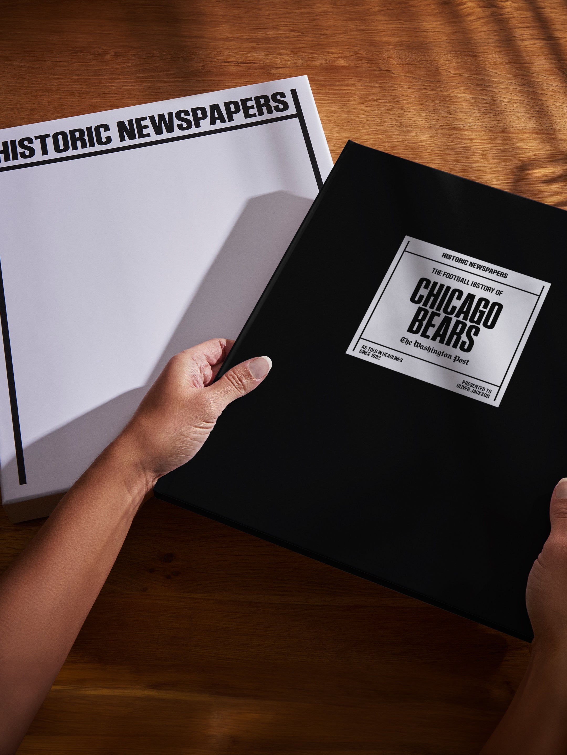 The US Football History of Chicago Bears Washington Post Edition Book - Historic Newspapers