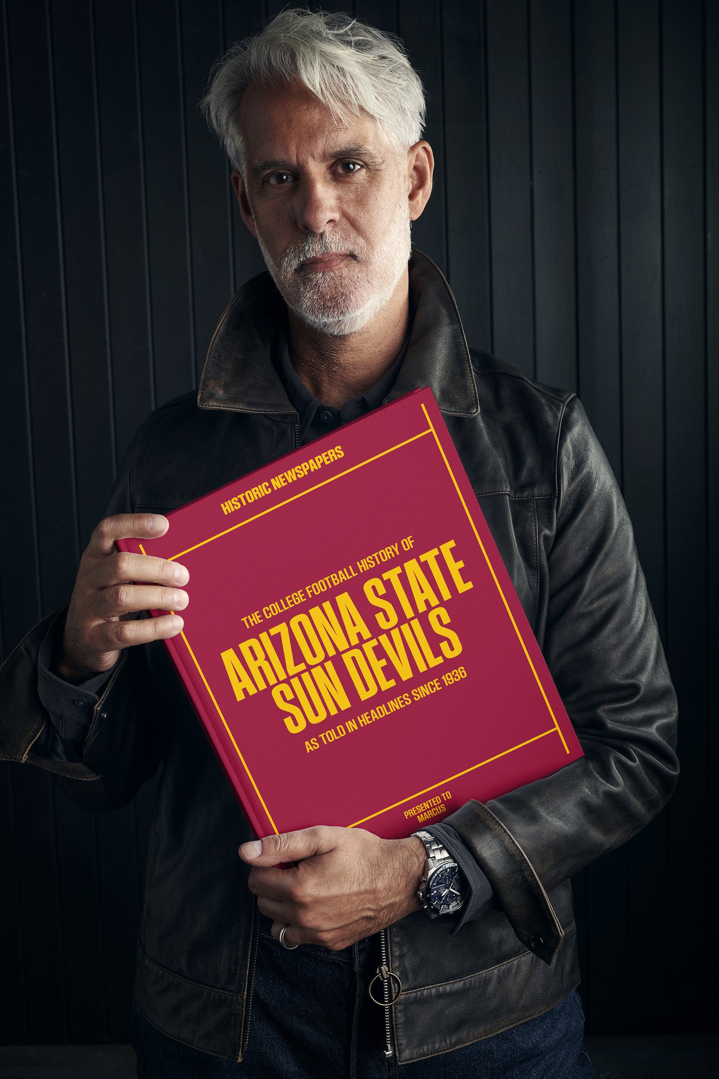 The College Football History of Arizona State Sun Devils Book - Historic Newspapers