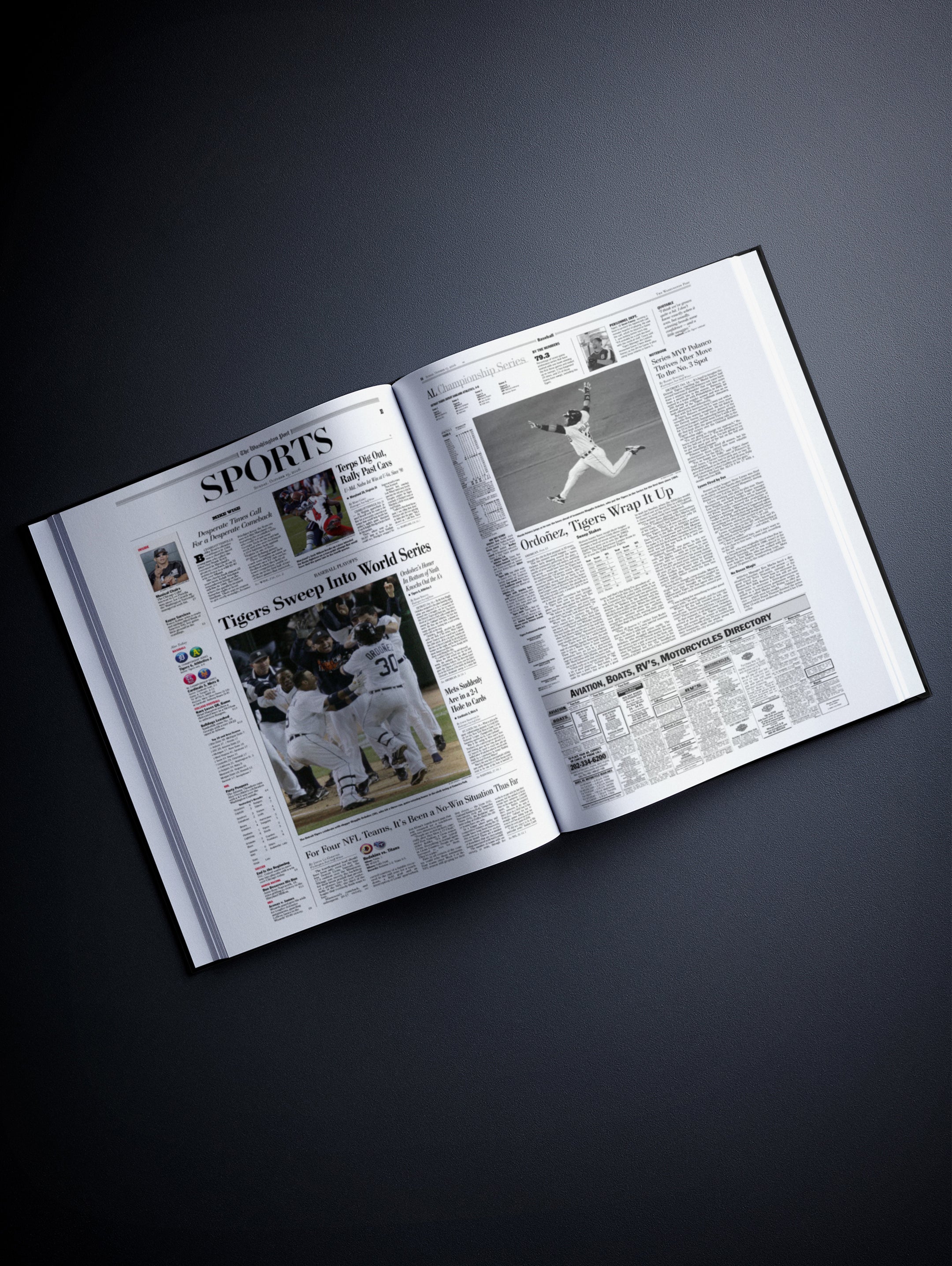 The Baseball History of Detroit Tigers Washington Post Edition - Historic Newspapers