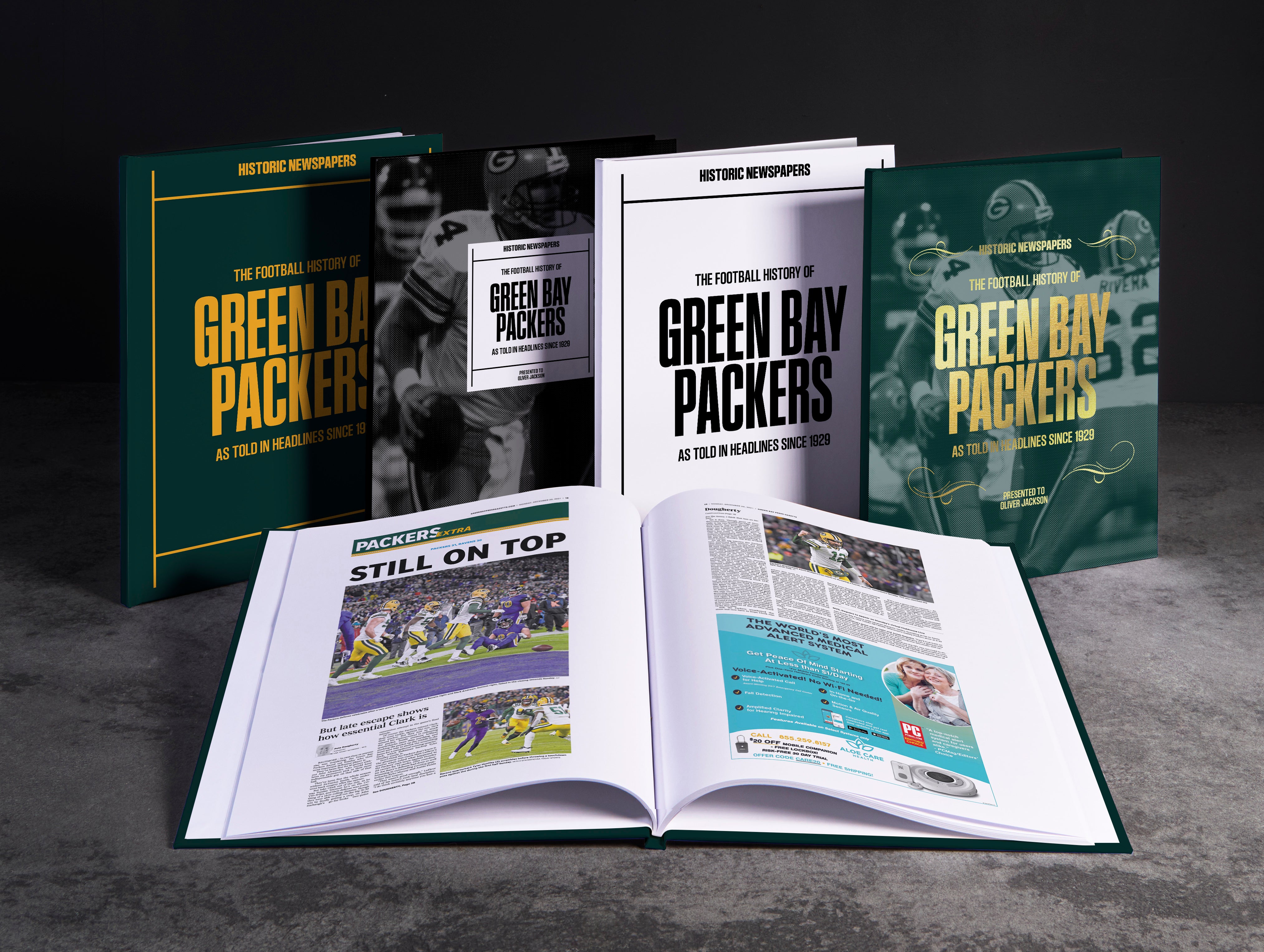 Green Bay Packers Gifts Football History Book