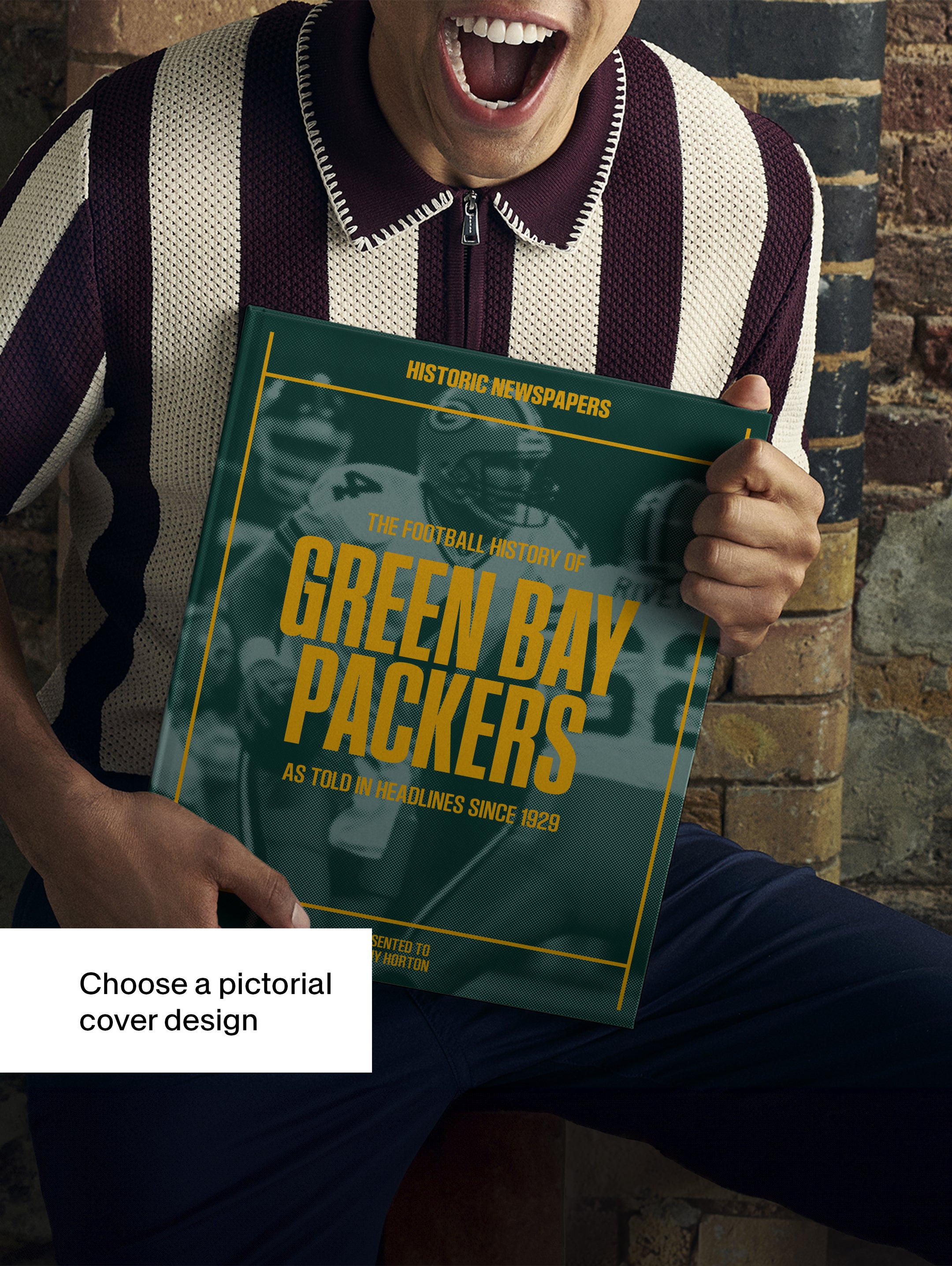 The US Football History of Green Bay Packers Book - Historic Newspapers