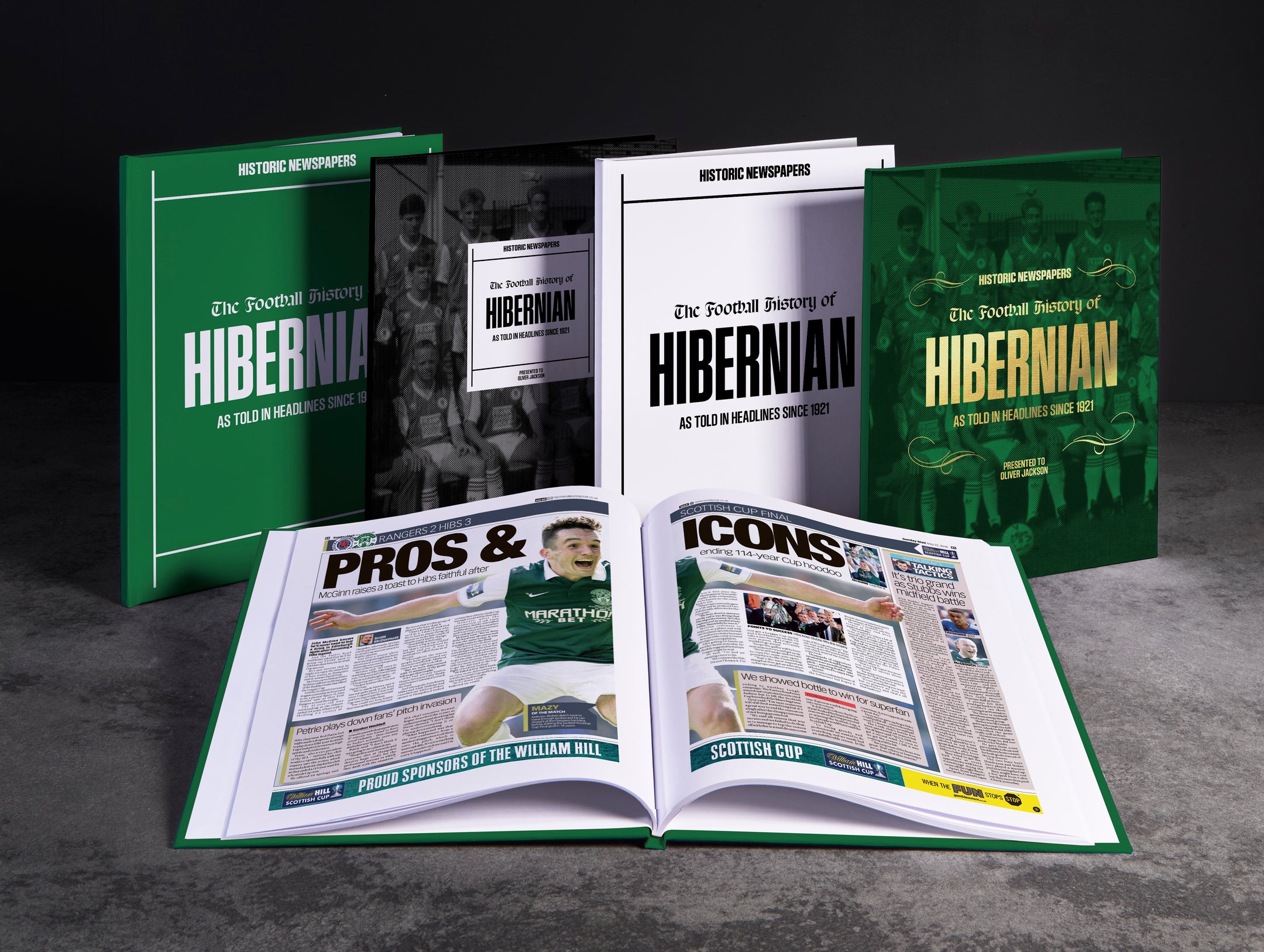 The Football History of Hibernian Book - Historic Newspapers