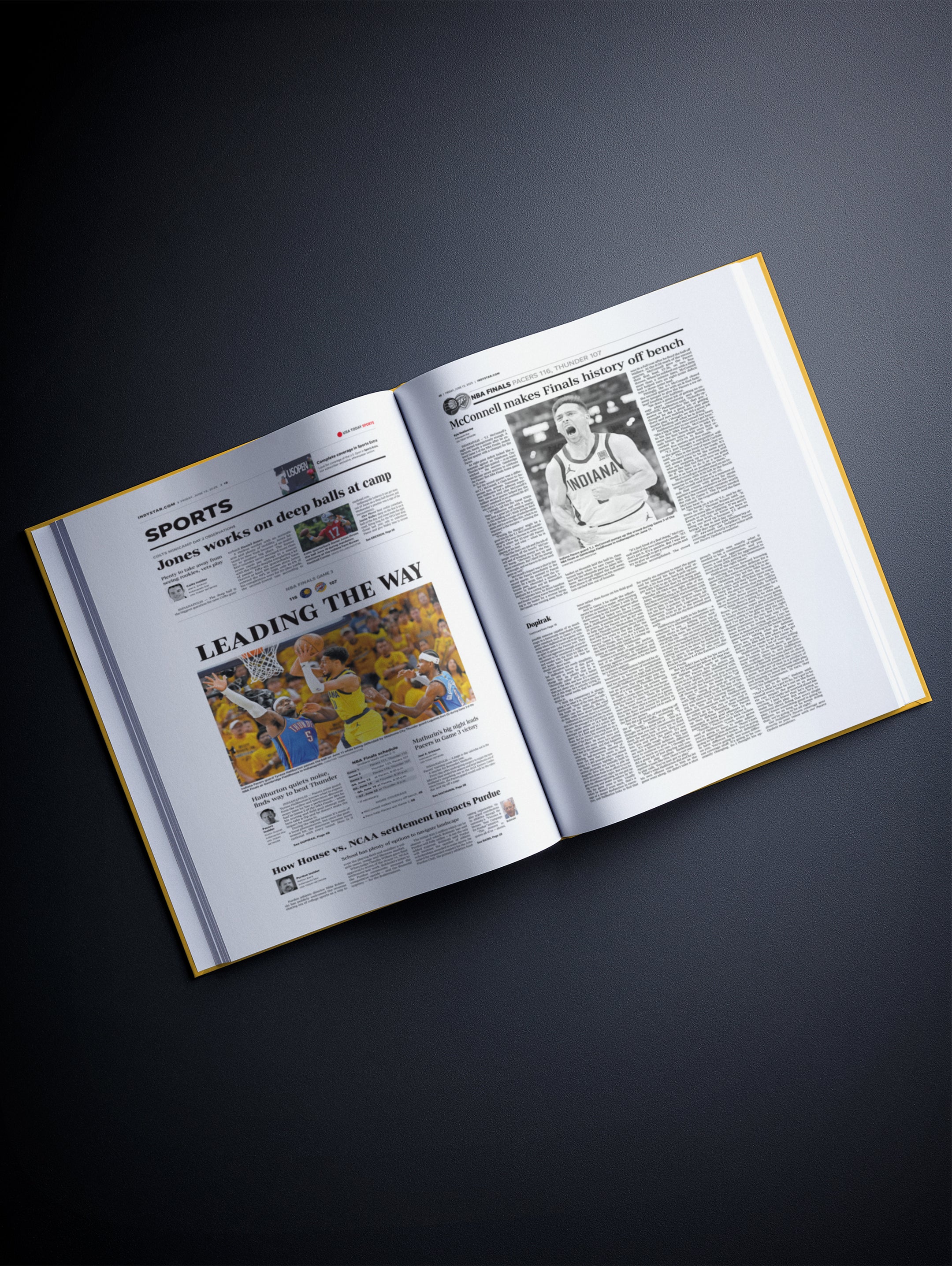 The Basketball History of Indiana Pacers - Historic Newspapers