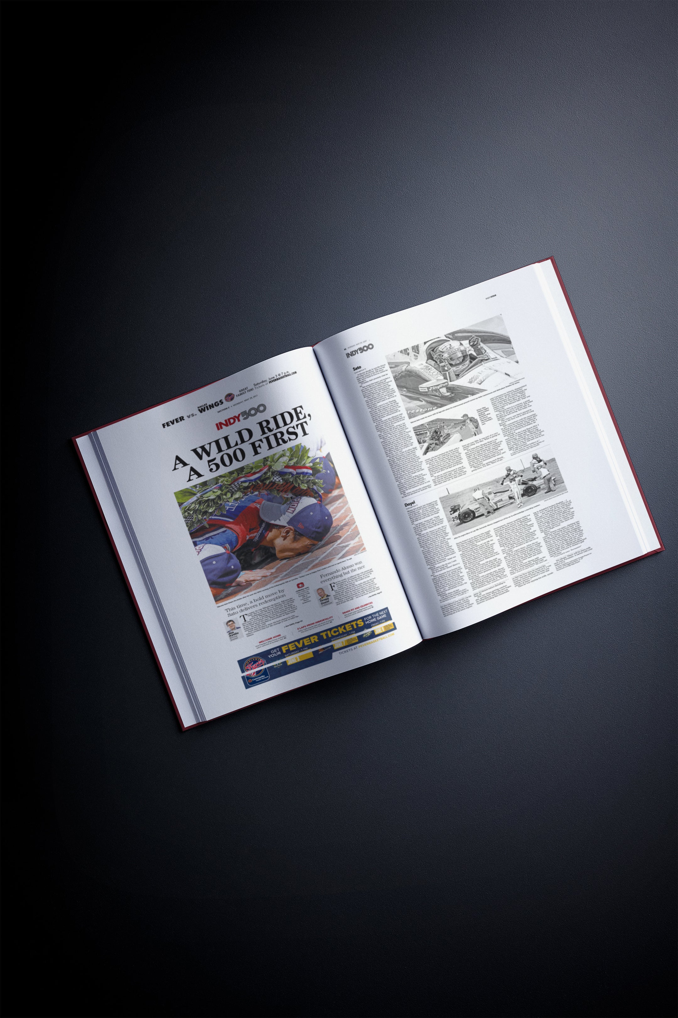 The Greatest Moments of Indianapolis 500 - Historic Newspapers