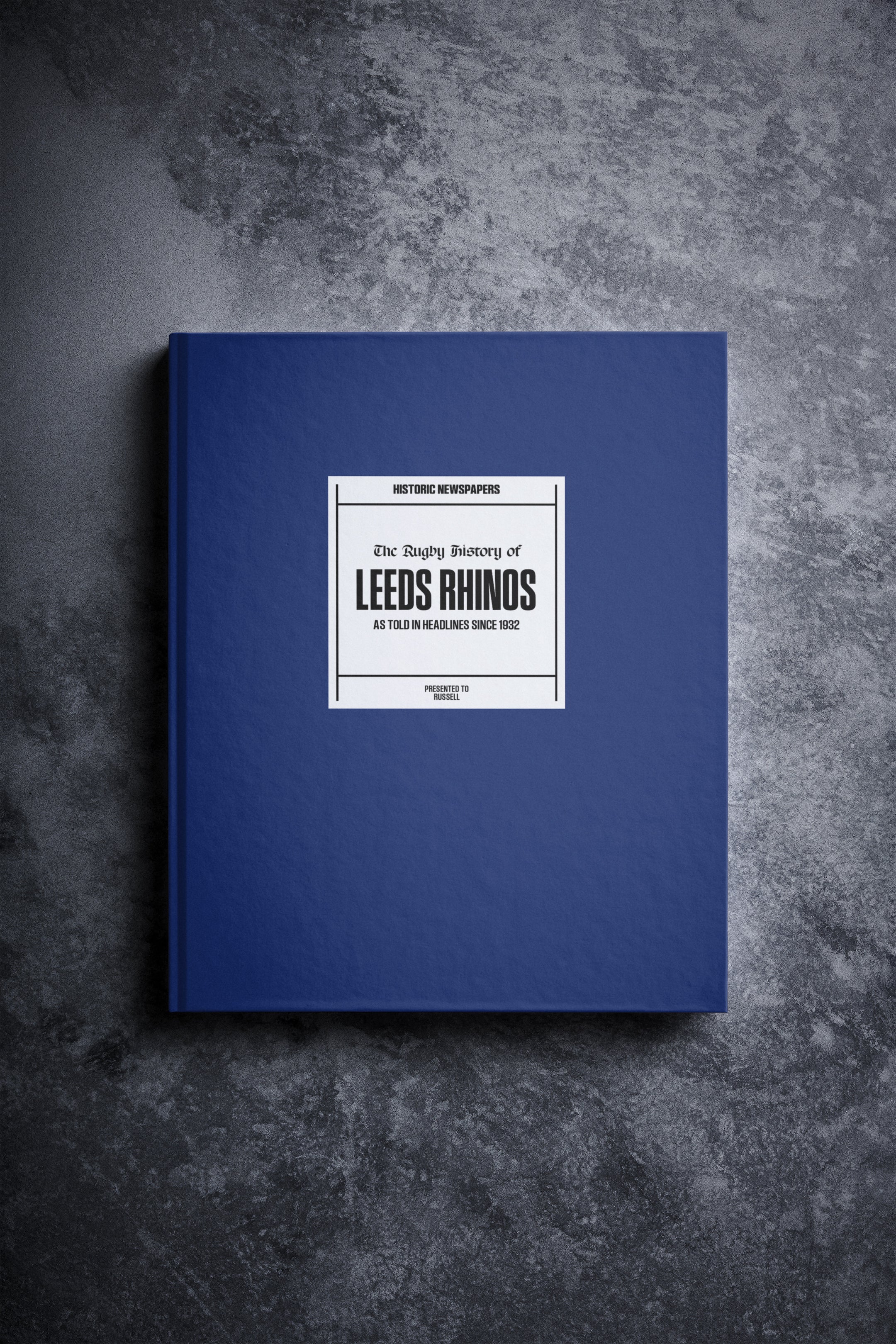The Rugby History of Leeds Rhinos Book - Historic Newspapers