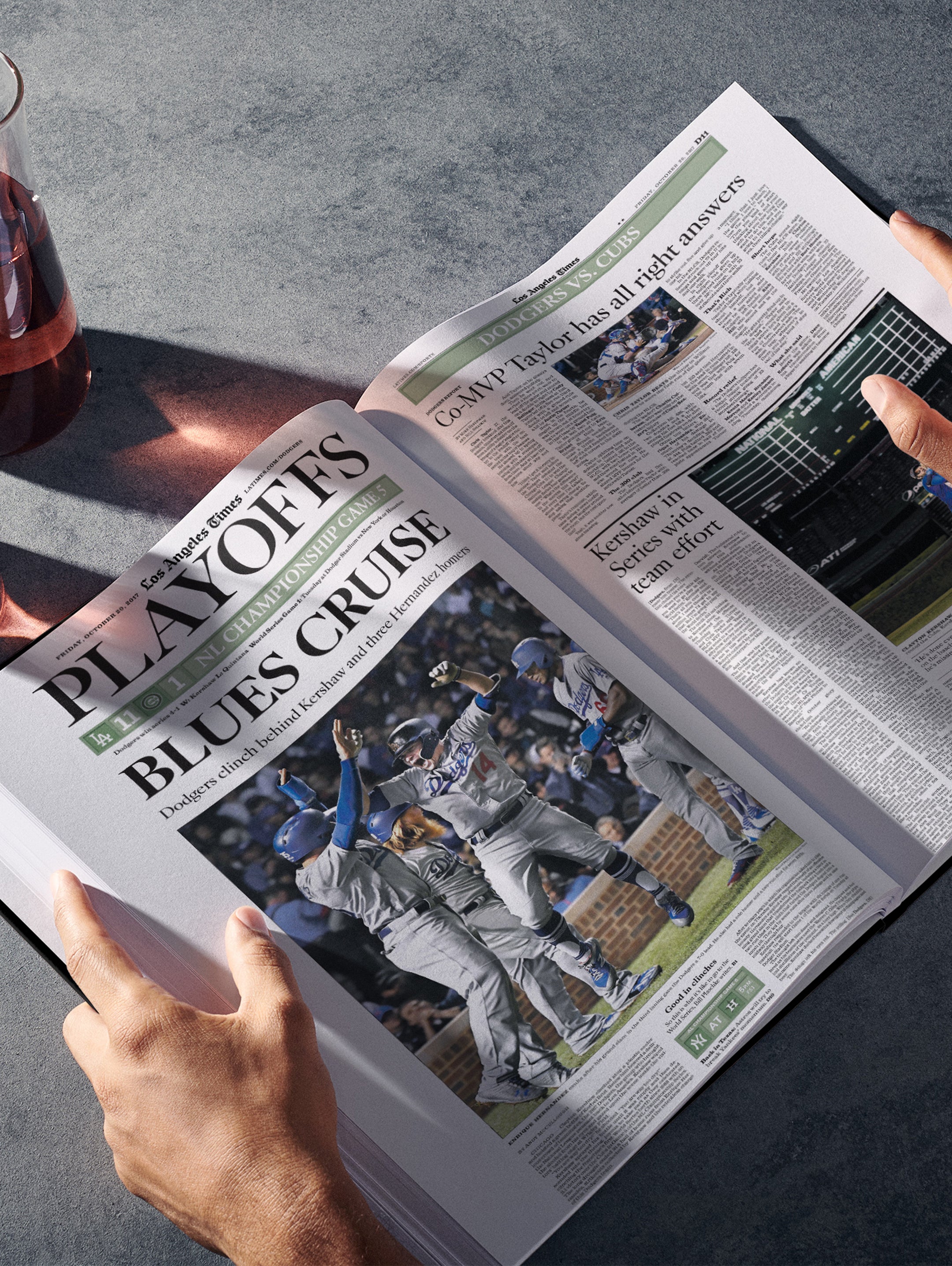 The Baseball History of Los Angeles Dodgers Los Angeles Times Edition - Historic Newspapers