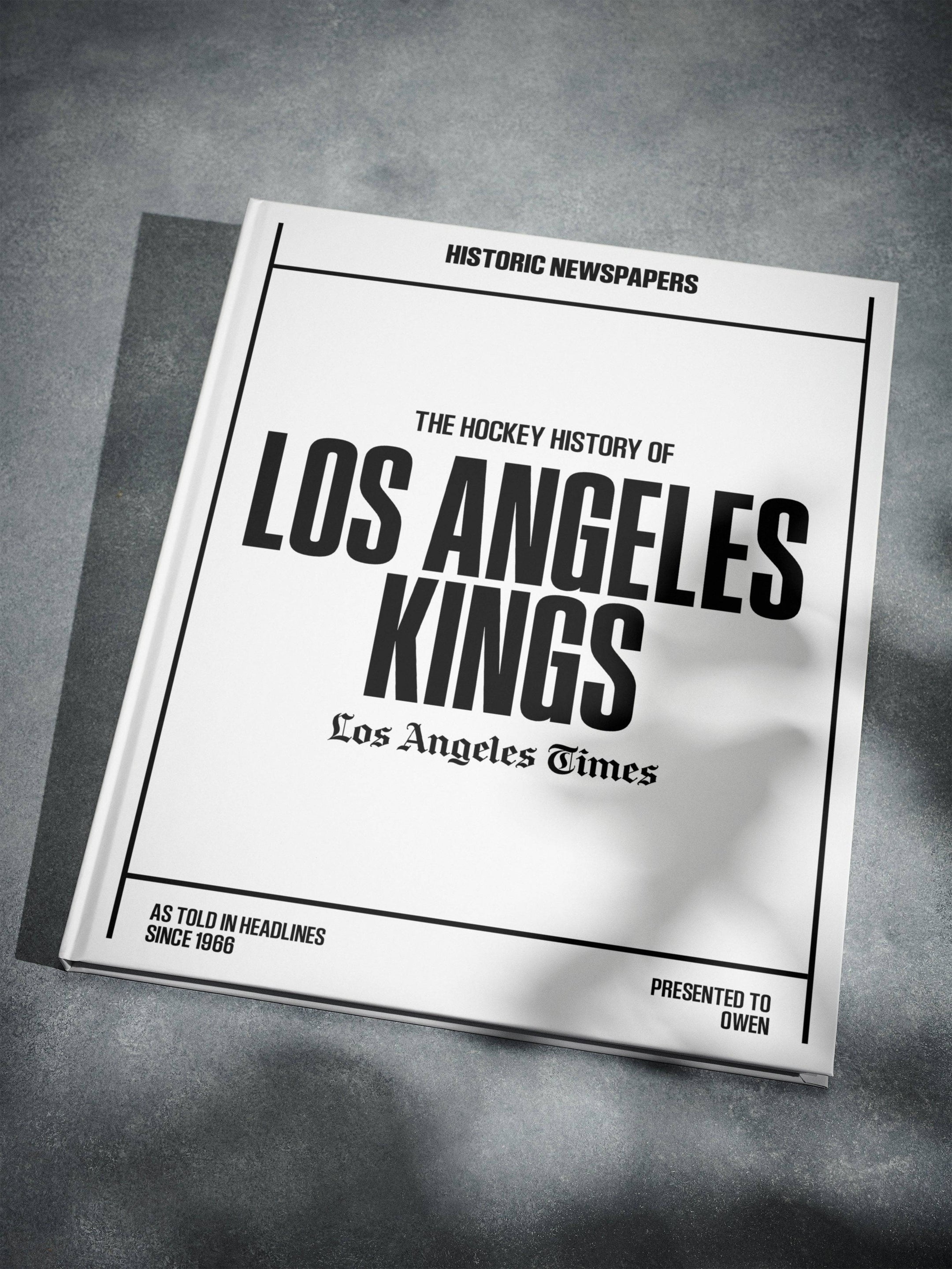 The Hockey History of Los Angeles Kings Los Angeles Times Edition - Historic Newspapers