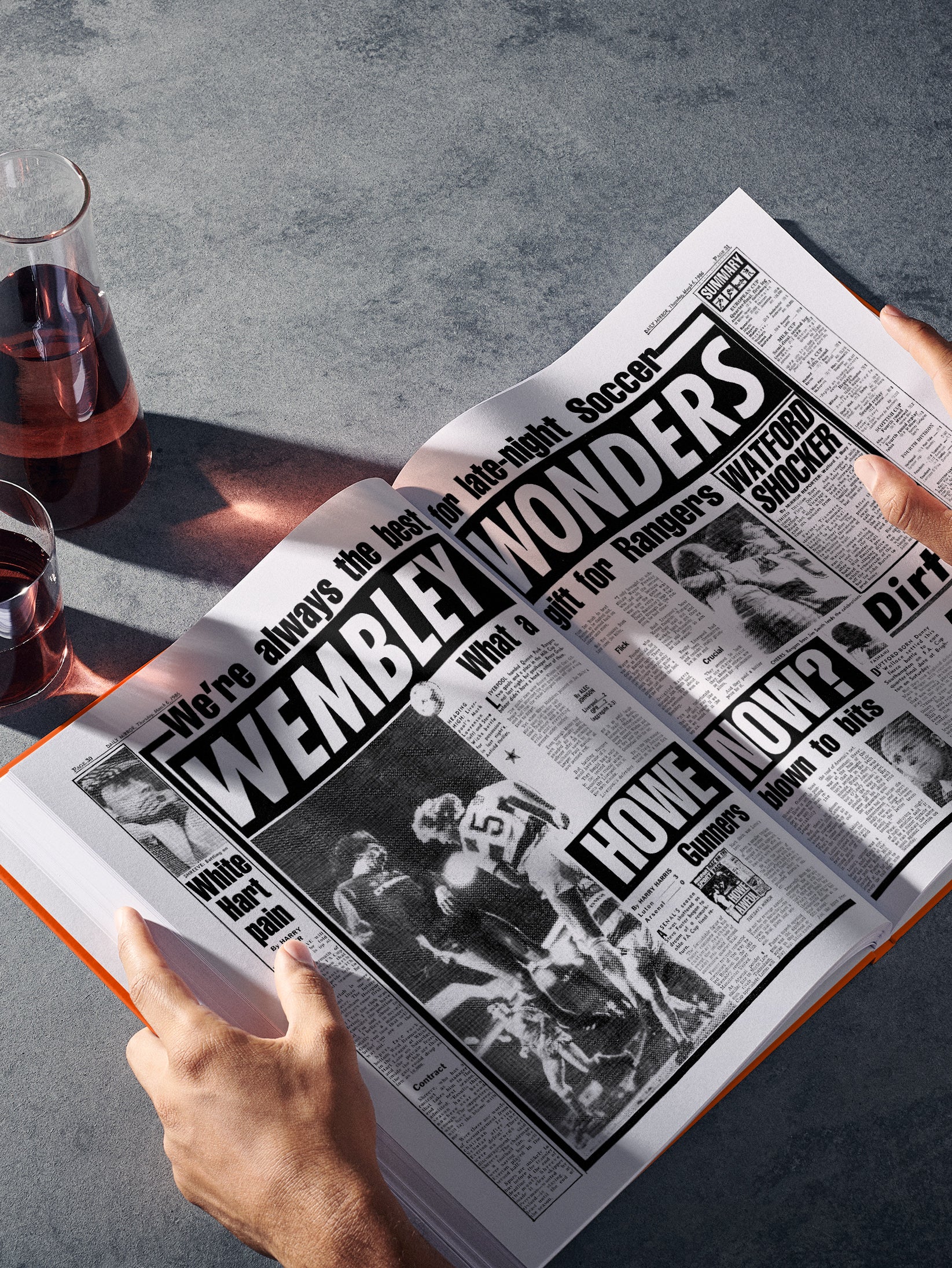 The Football History of Luton Town Book - Historic Newspapers