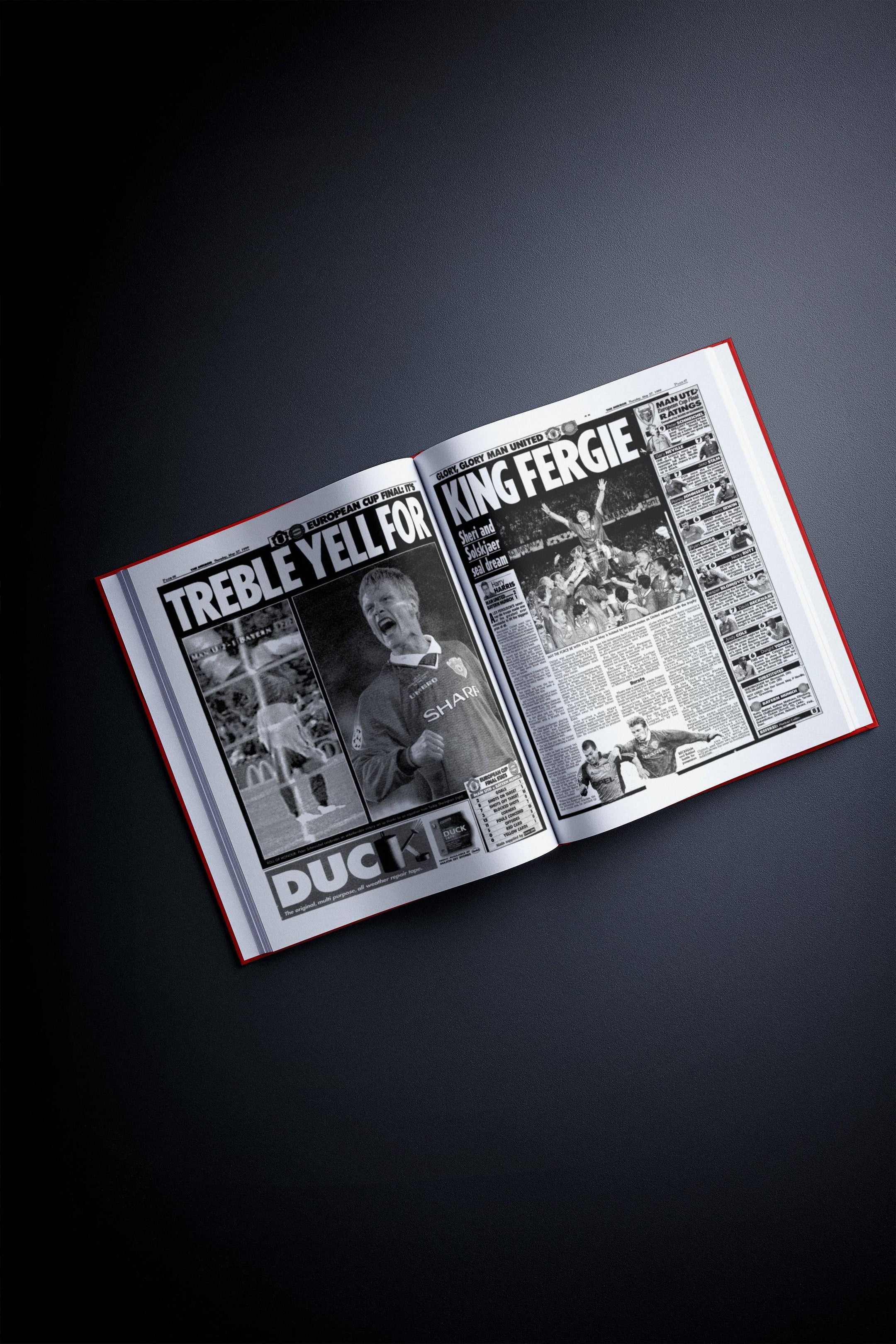 The Football History of Manchester United in Europe - Historic Newspapers