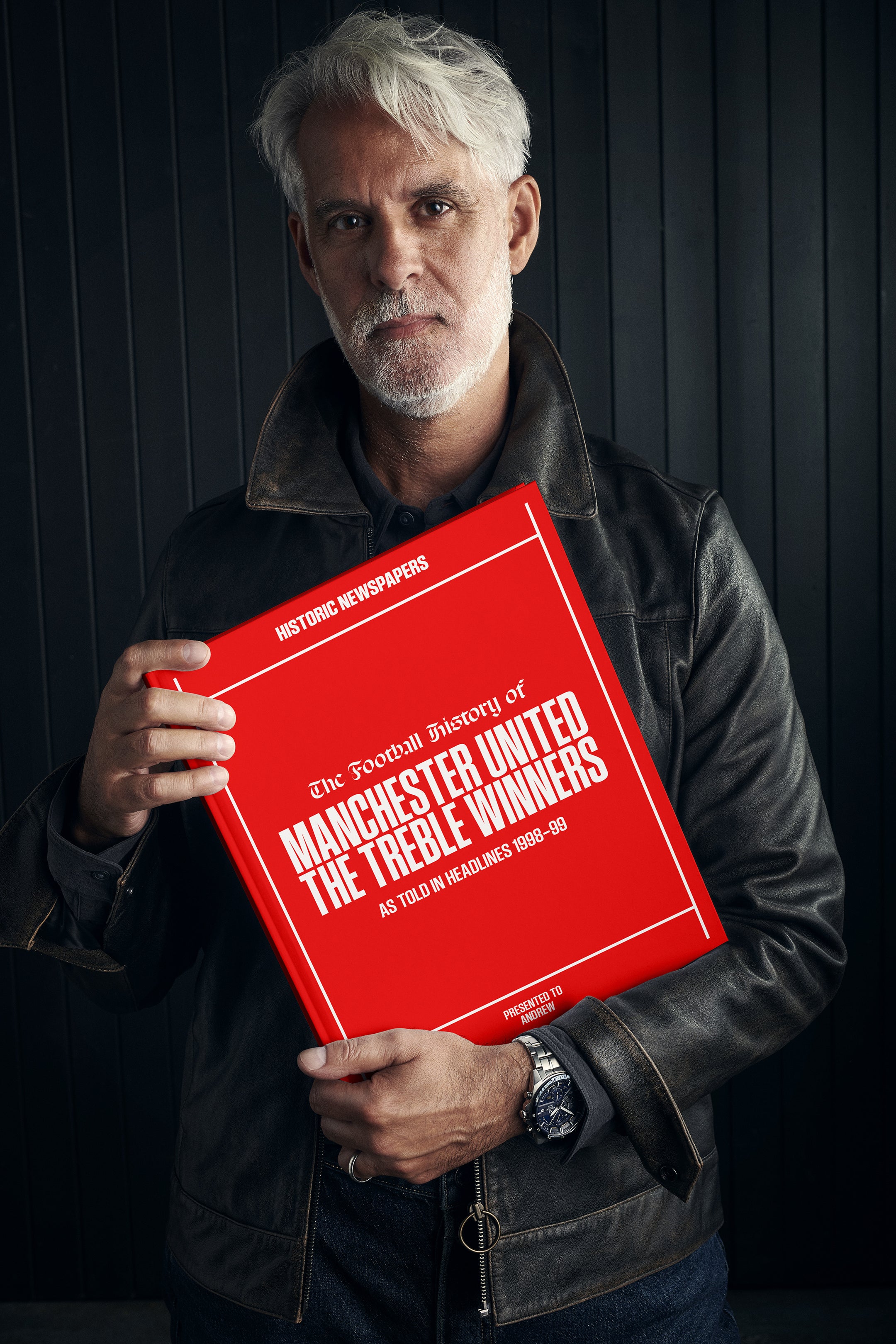 Manchester United The Treble Winners Book - Historic Newspapers