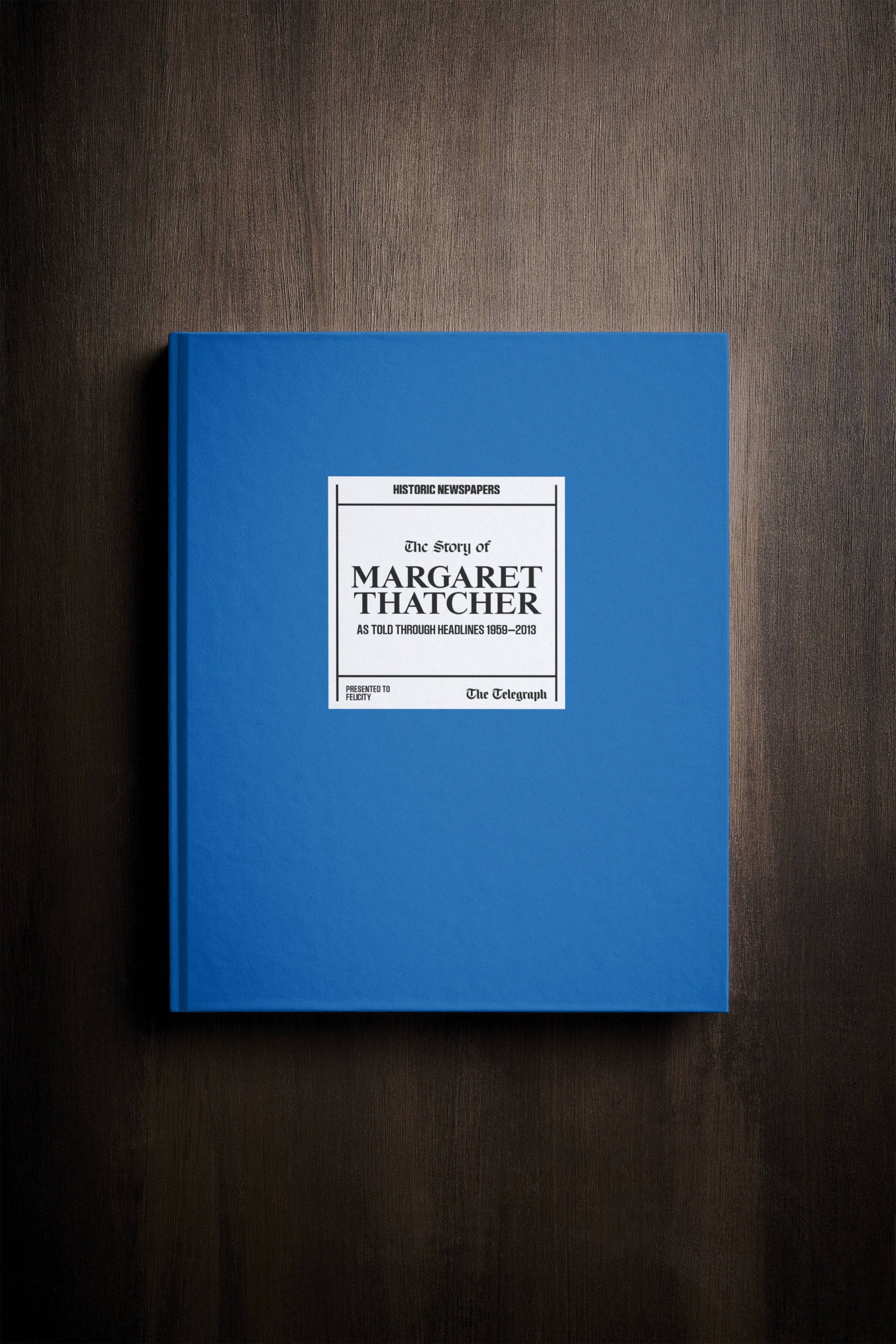 The Story of Margaret Thatcher Telegraph Edition Book - Historic Newspapers