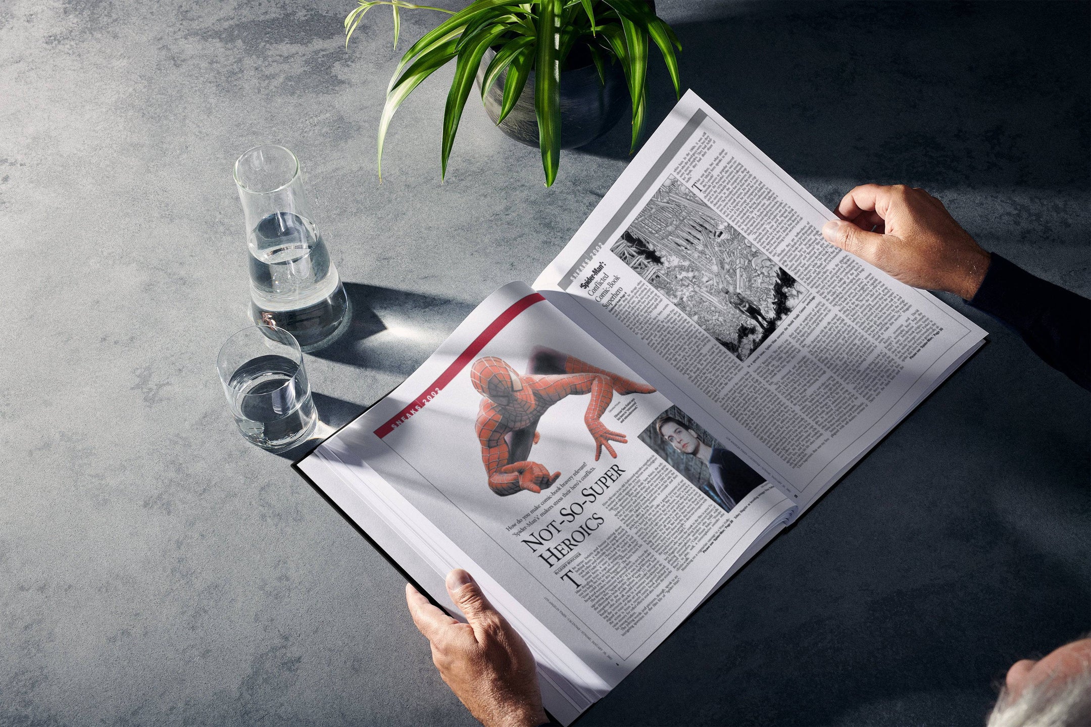 The Story of Marvel Los Angeles Times Edition