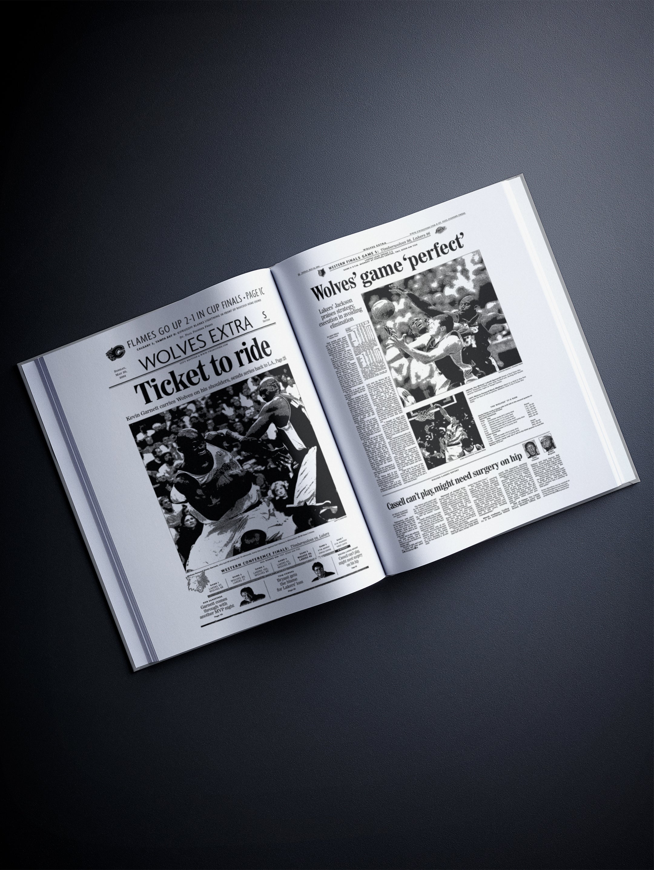 The Basketball History of Minnesota Timberwolves Pioneer Press Edition - Historic Newspapers