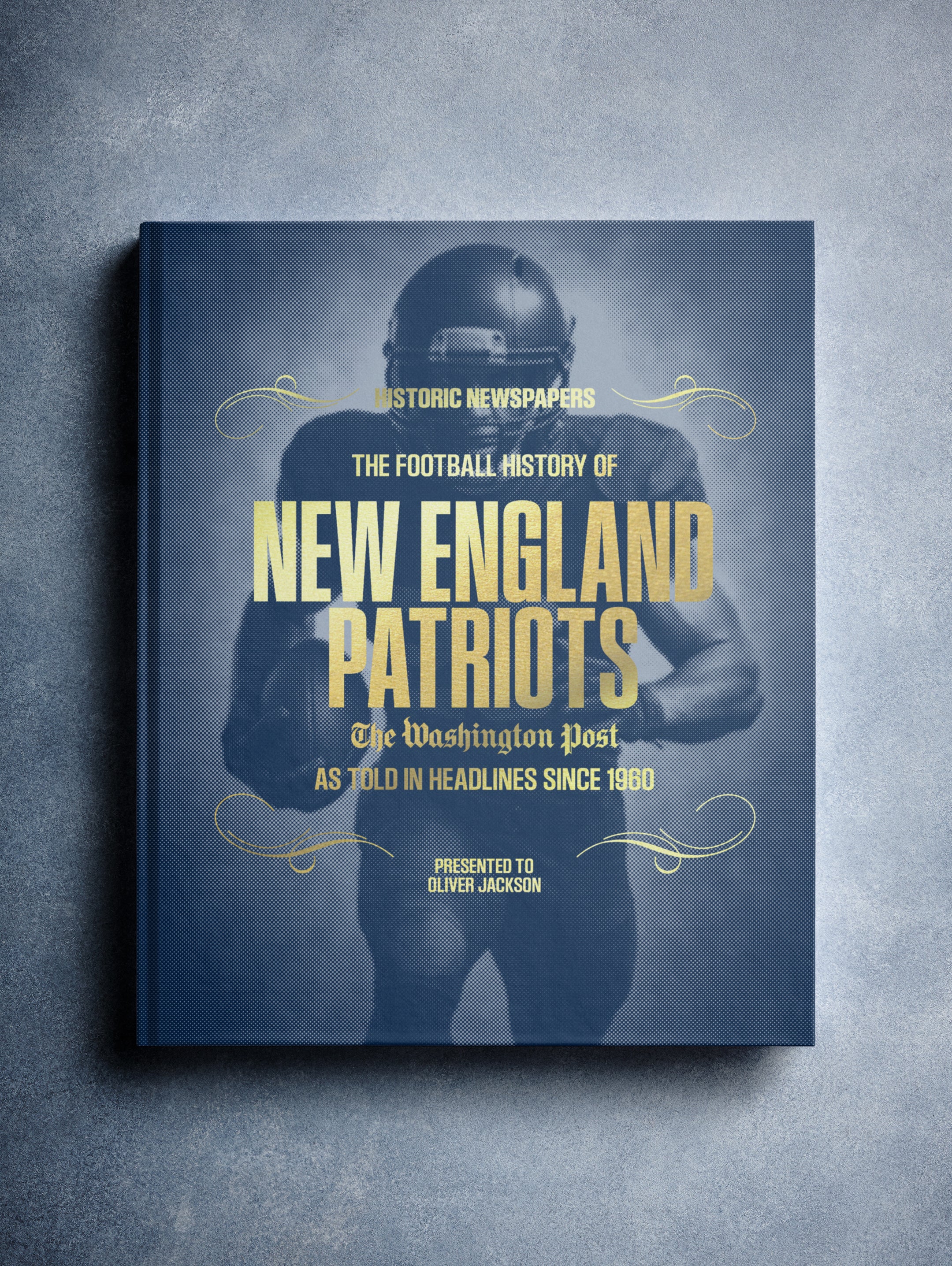 The US Football History of New England Patriots Washington Post Edition Book - Historic Newspapers