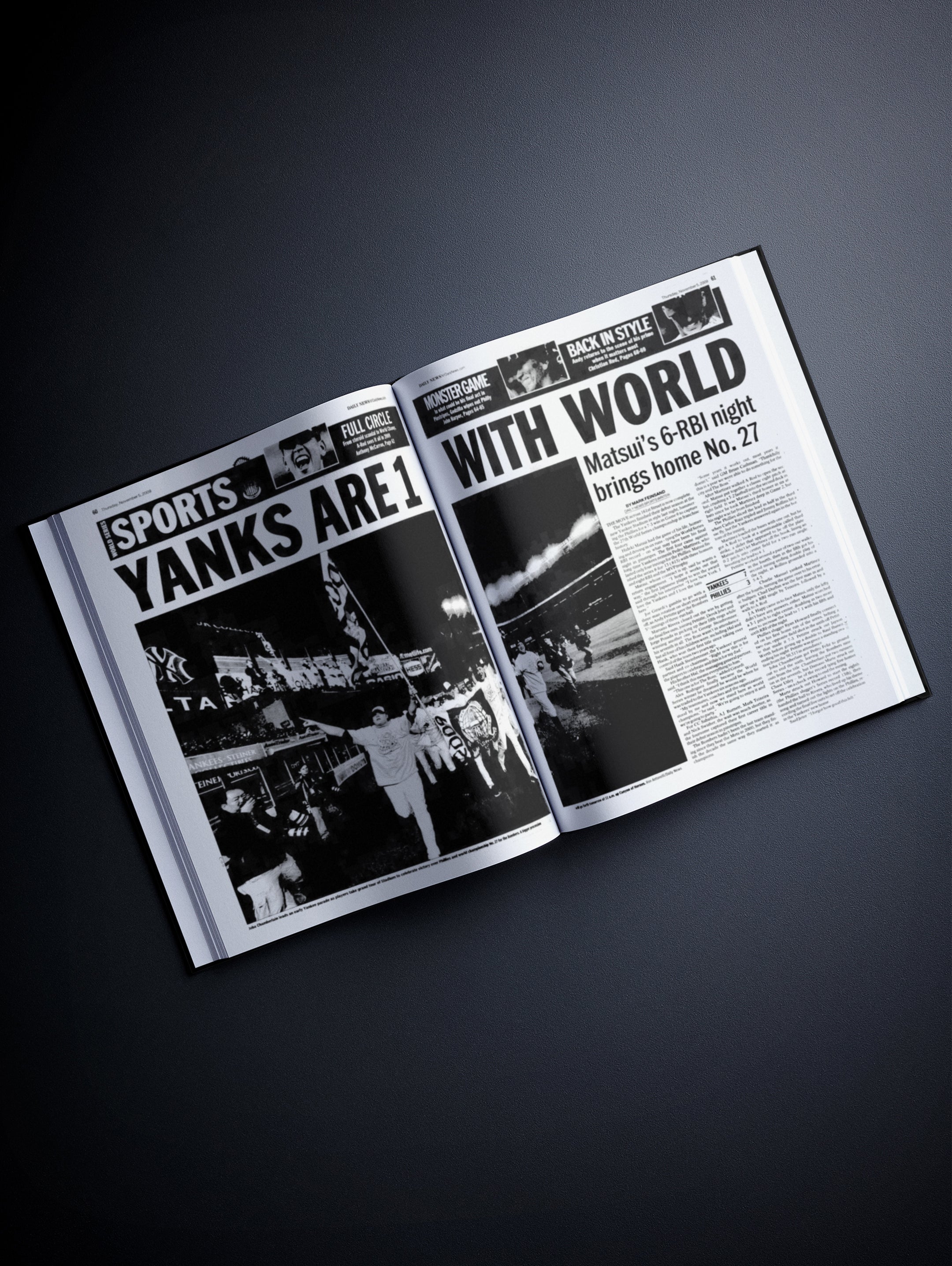 The Baseball History of New York Yankees Daily News Edition - Historic Newspapers