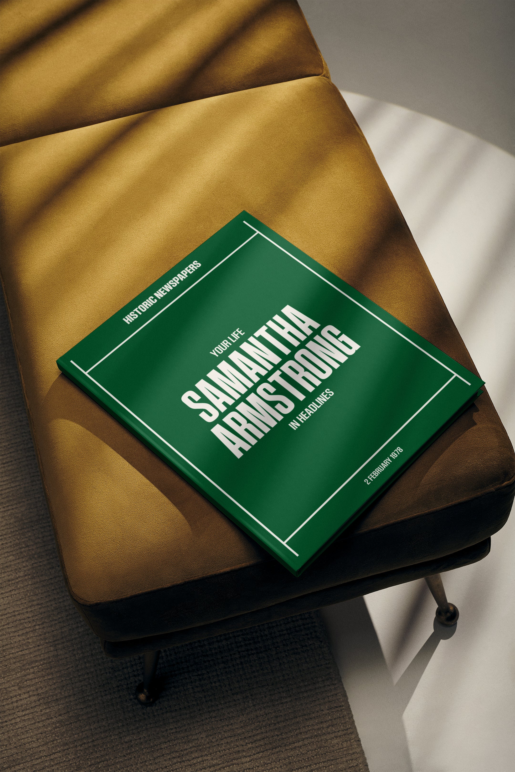 Personalised Your Life in Headlines Newspaper Book - Historic Newspapers