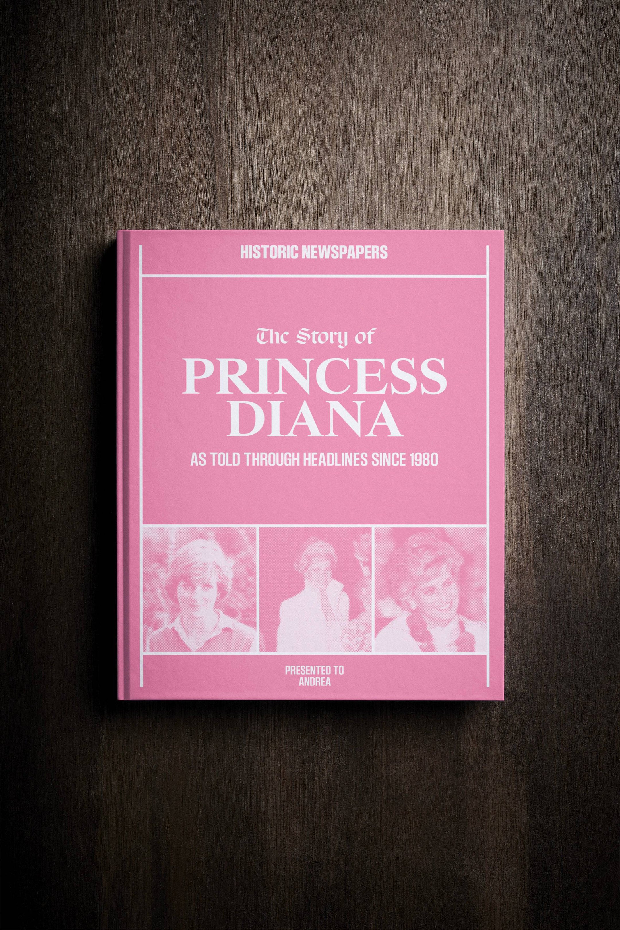The Story of Princess Diana Pictorial Edition Book - Historic Newspapers