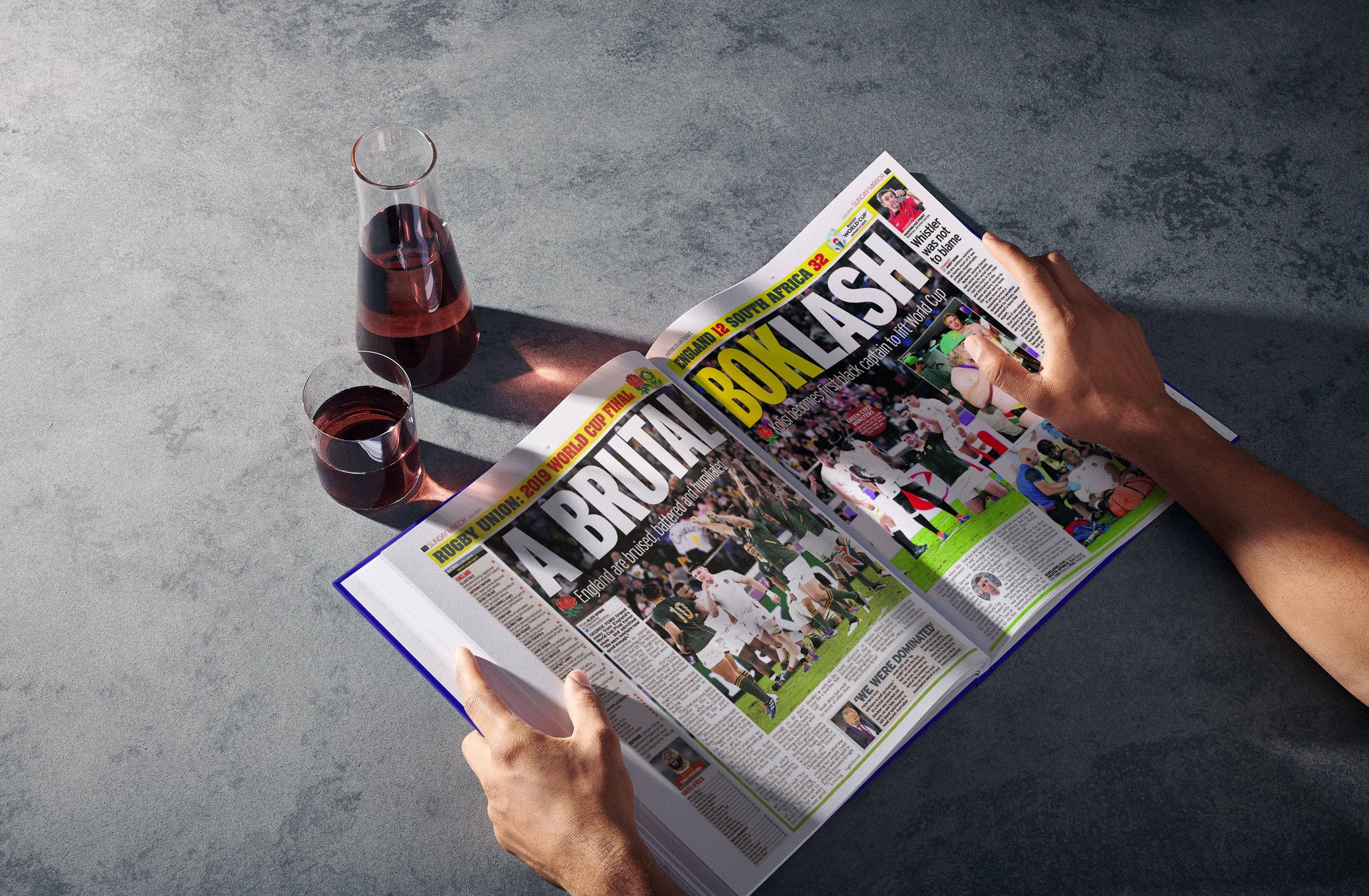 The Rugby History of World Cup Book - Historic Newspapers