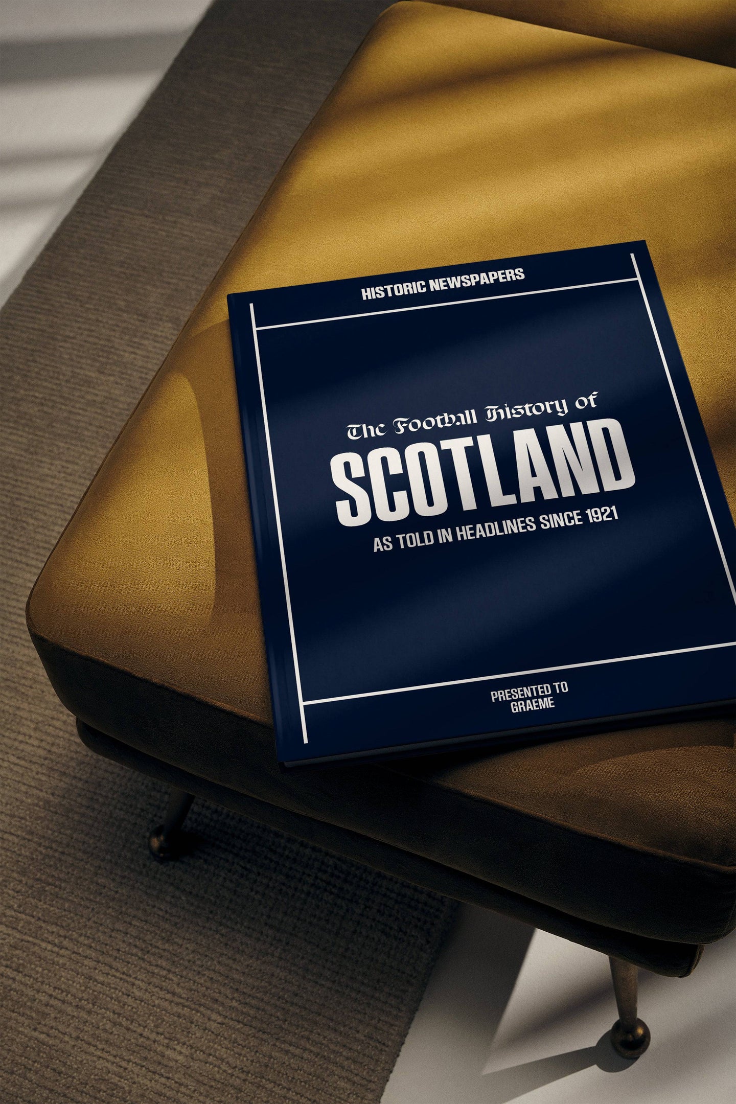 The Football History of Scotland Book - Historic Newspapers