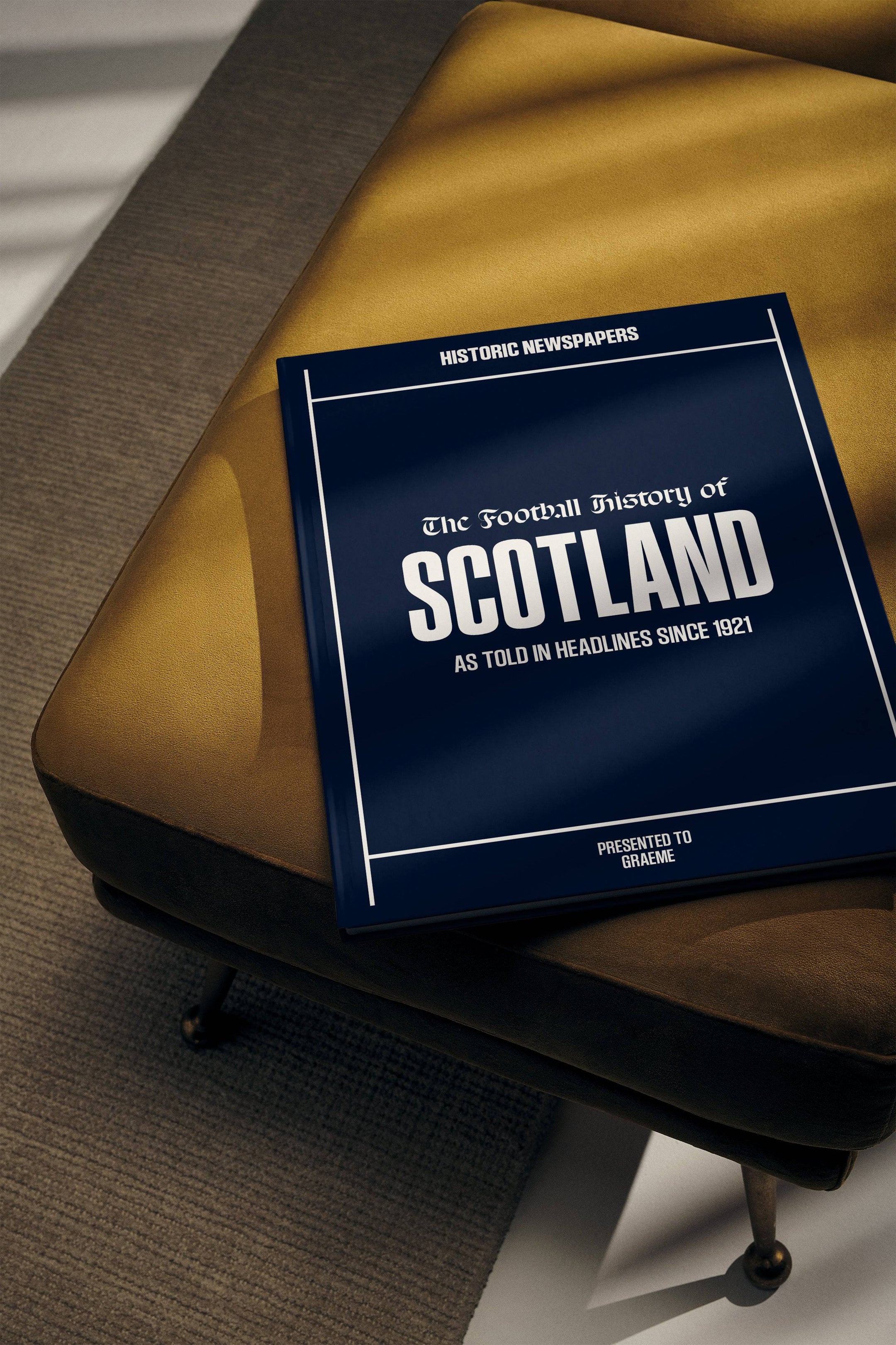 The Football History of Scotland Book - Historic Newspapers
