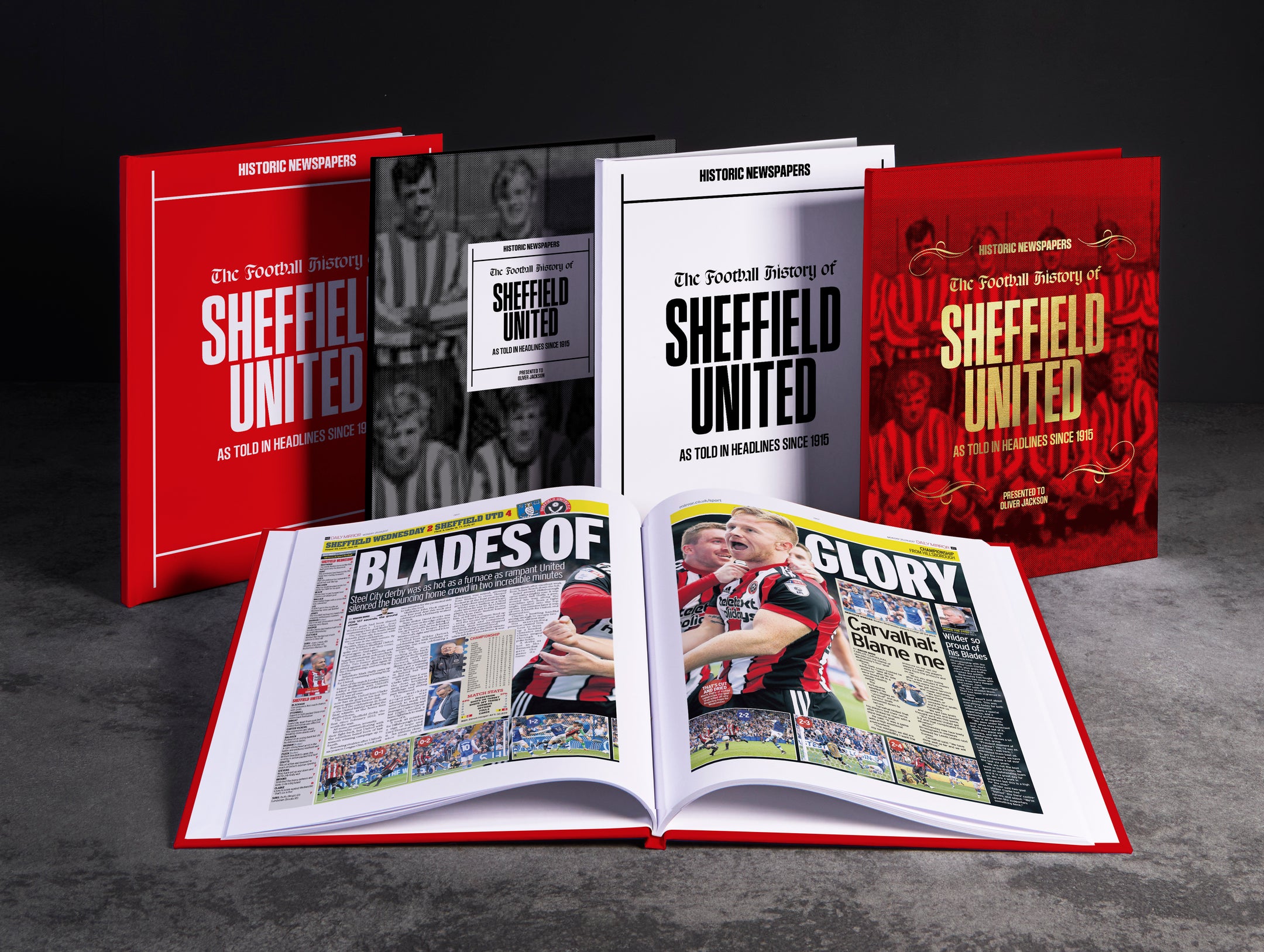 The Football History of Sheffield United Book - Historic Newspapers
