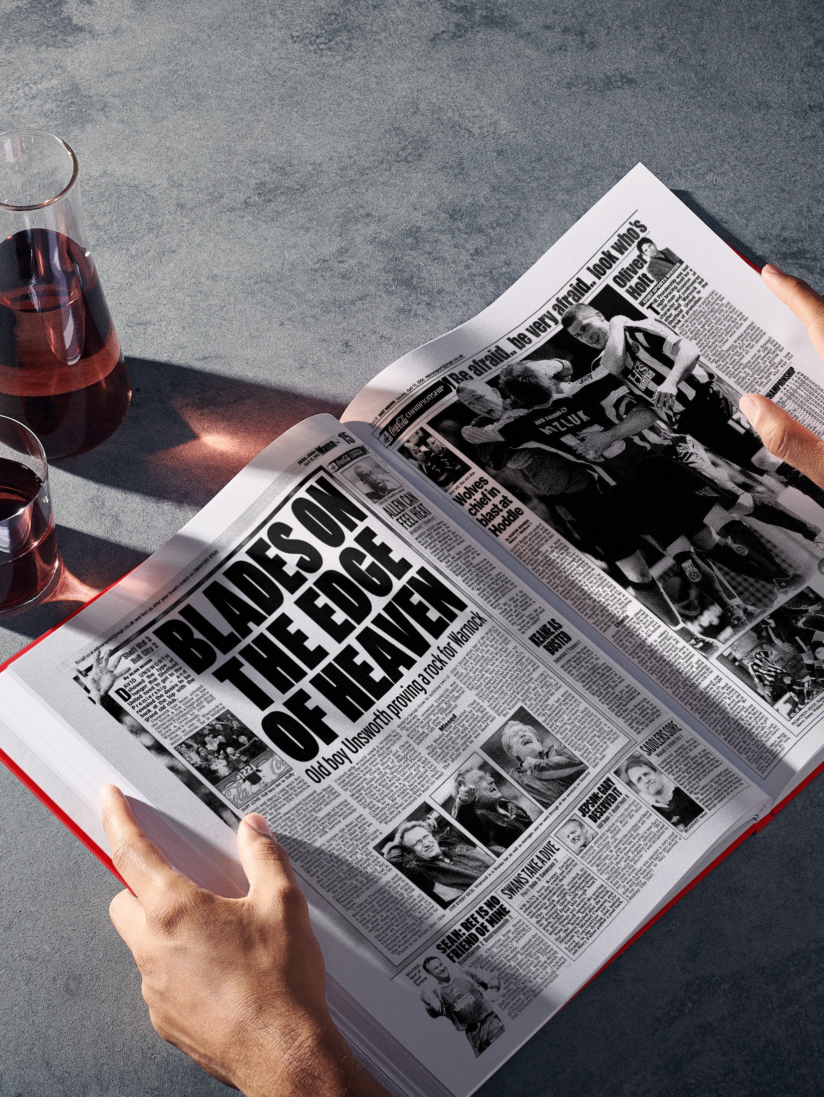 The Football History of Sheffield United Book - Historic Newspapers