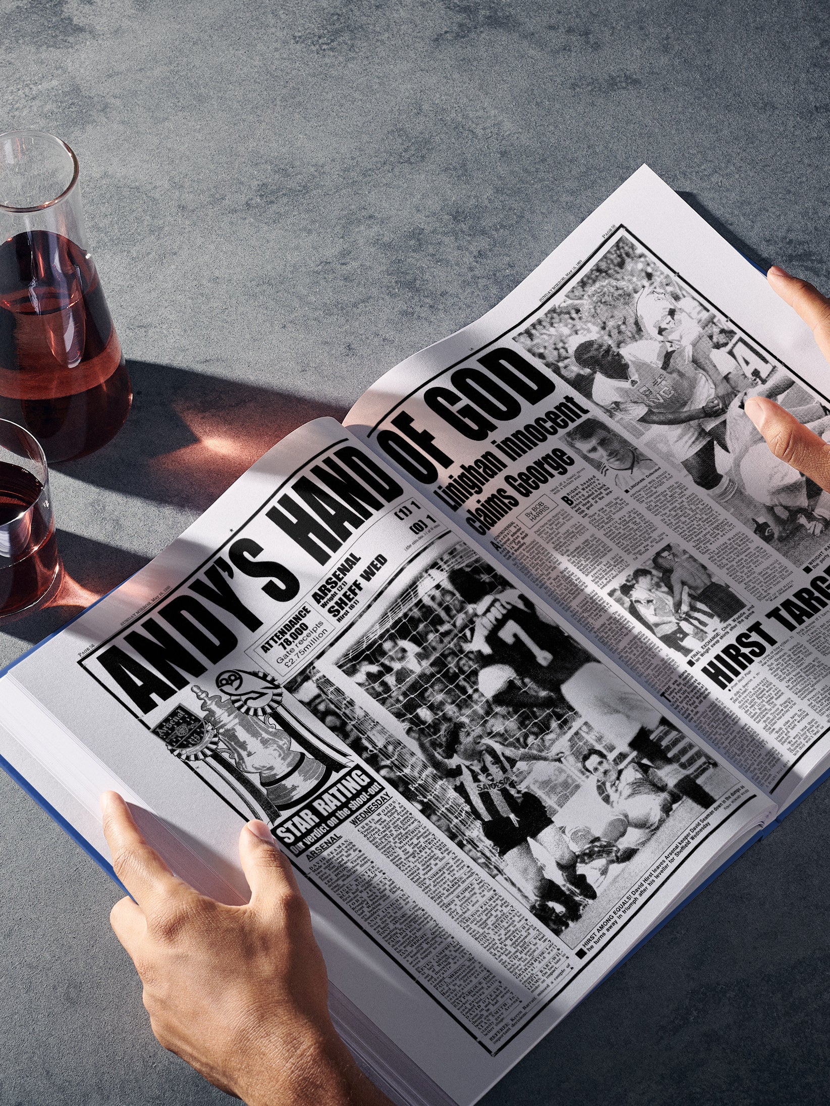 The Football History of Sheffield Wednesday Book - Historic Newspapers