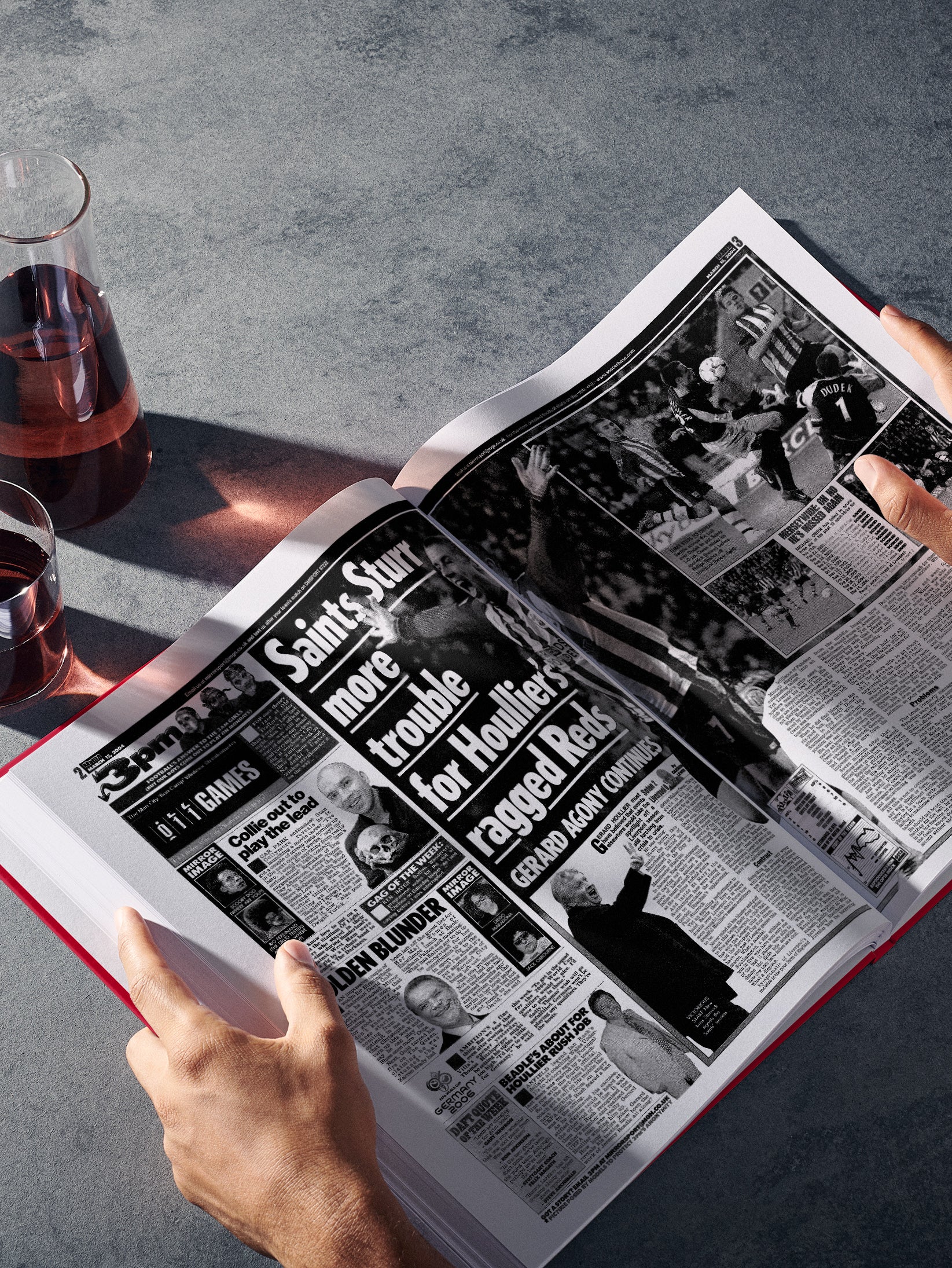 The Football History of Southampton Book - Historic Newspapers