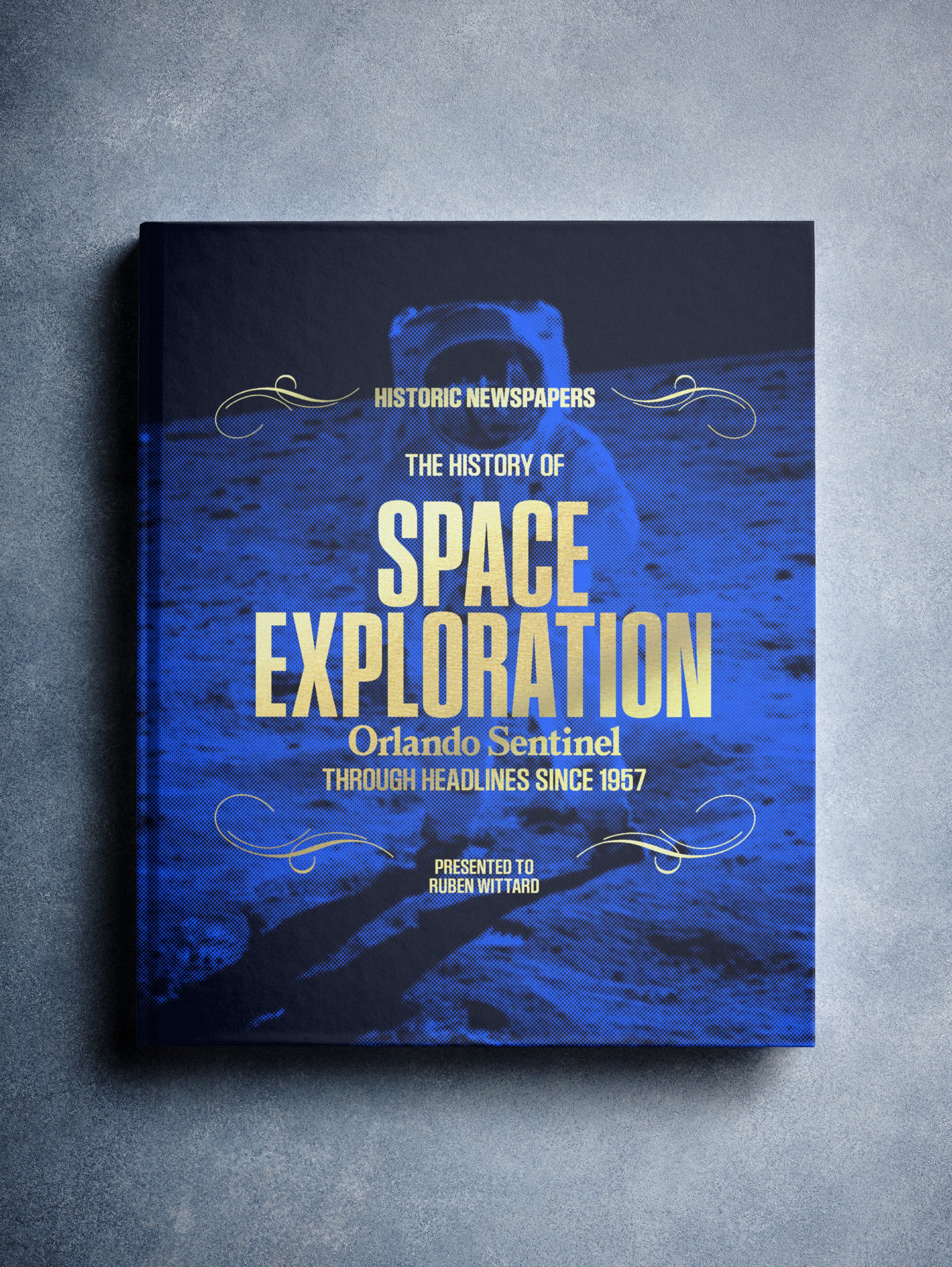 Space Exploration Newspaper Book | Historic Newspapers