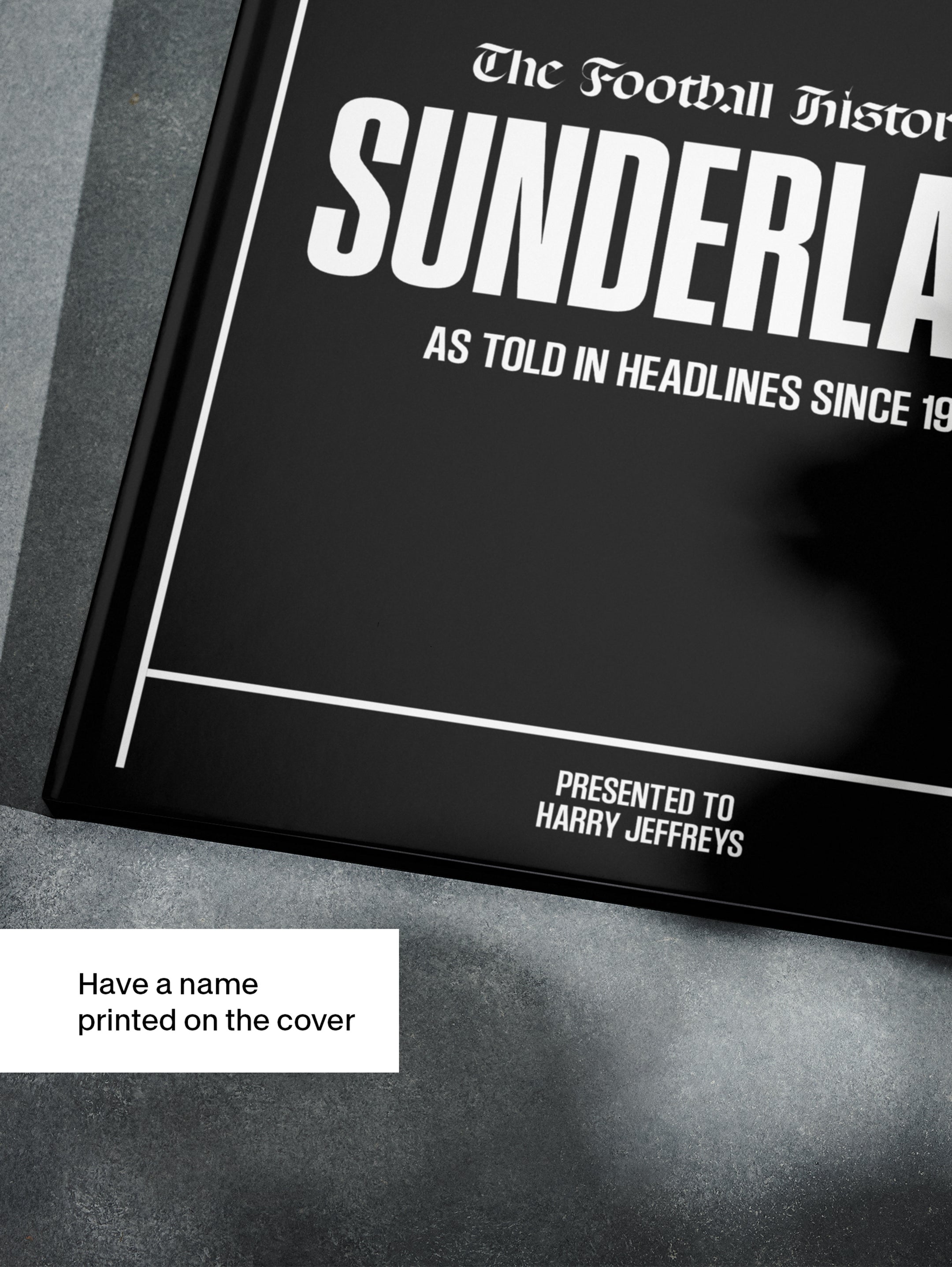 The Football History of Sunderland Book - Historic Newspapers