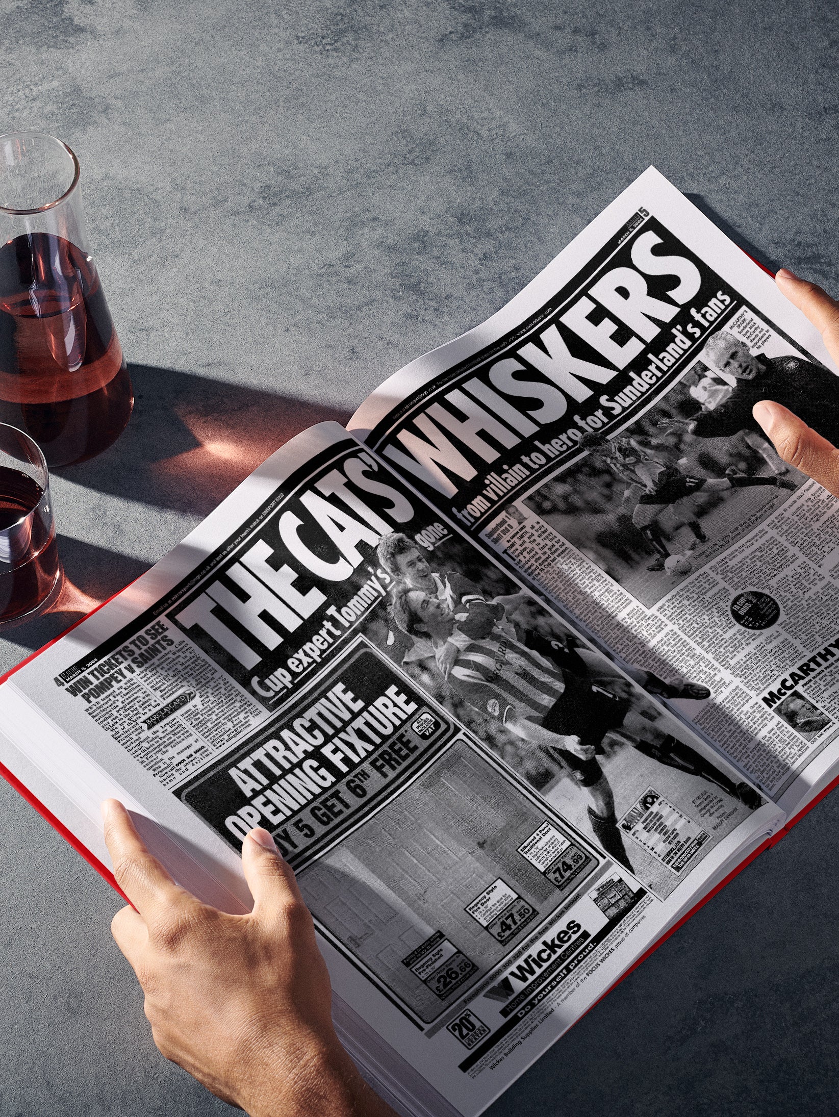 The Football History of Sunderland Book - Historic Newspapers