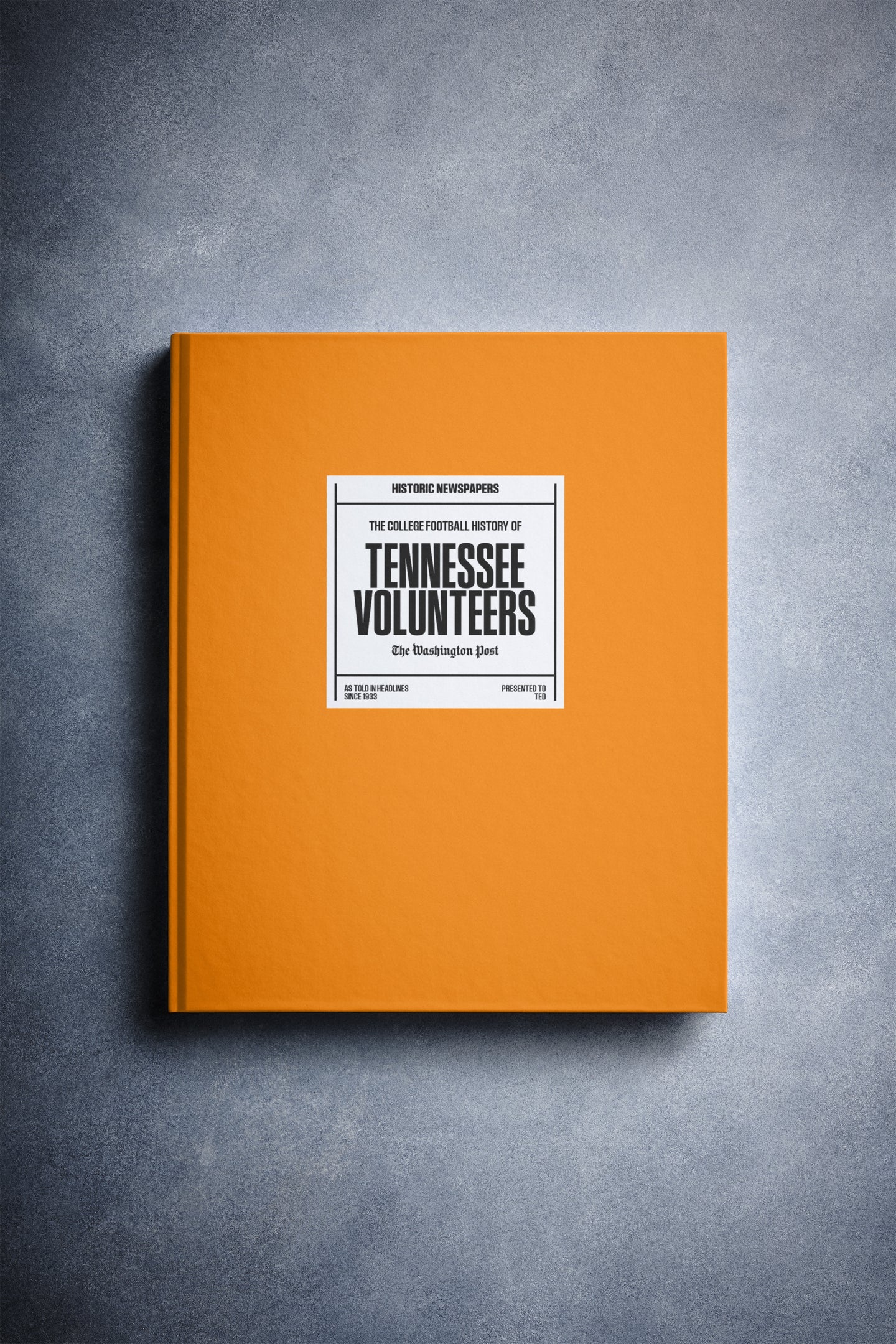 The College Football History of Tennessee Volunteers Washington Post Edition - Historic Newspapers