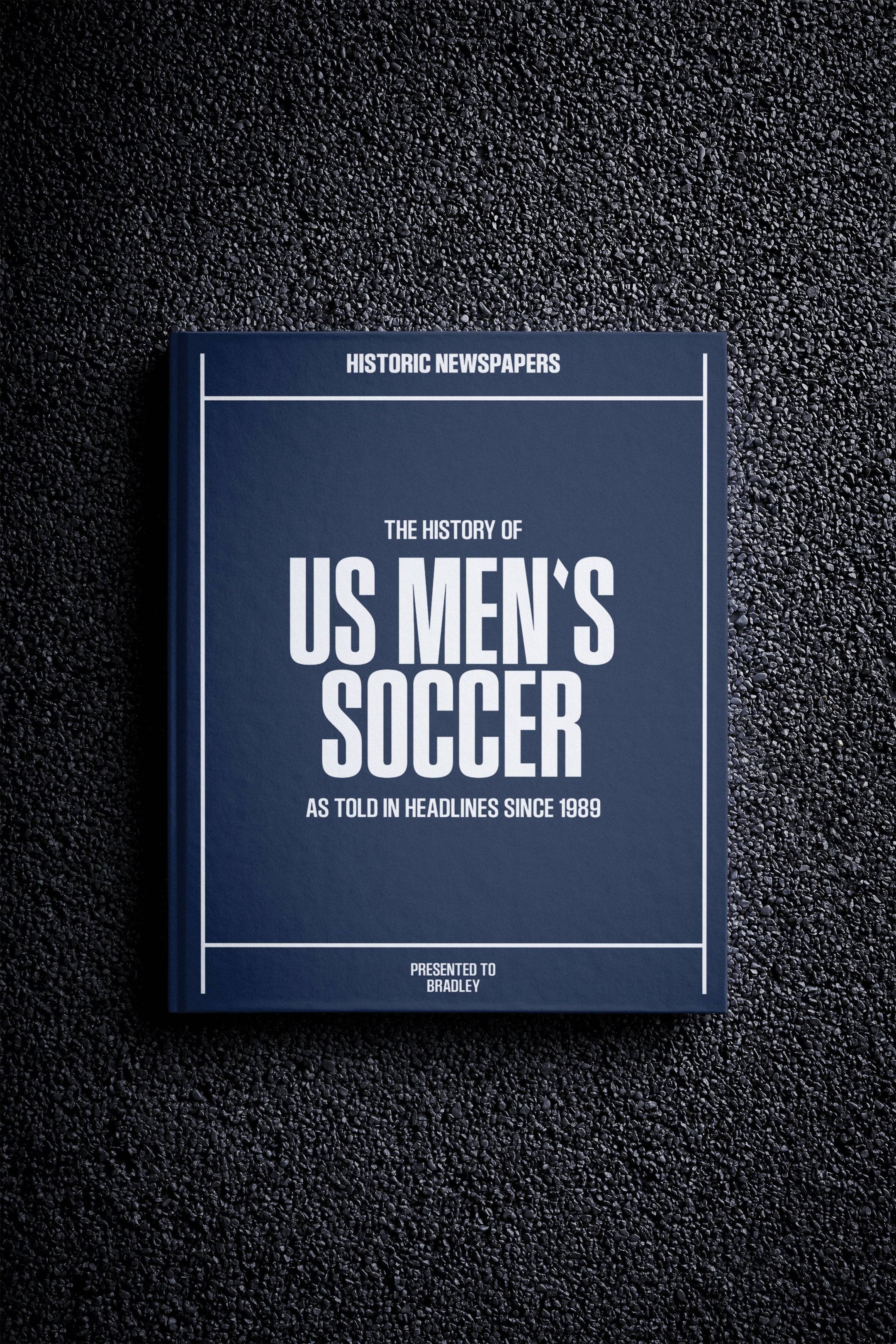 The History of US Men's Soccer Book - Historic Newspapers