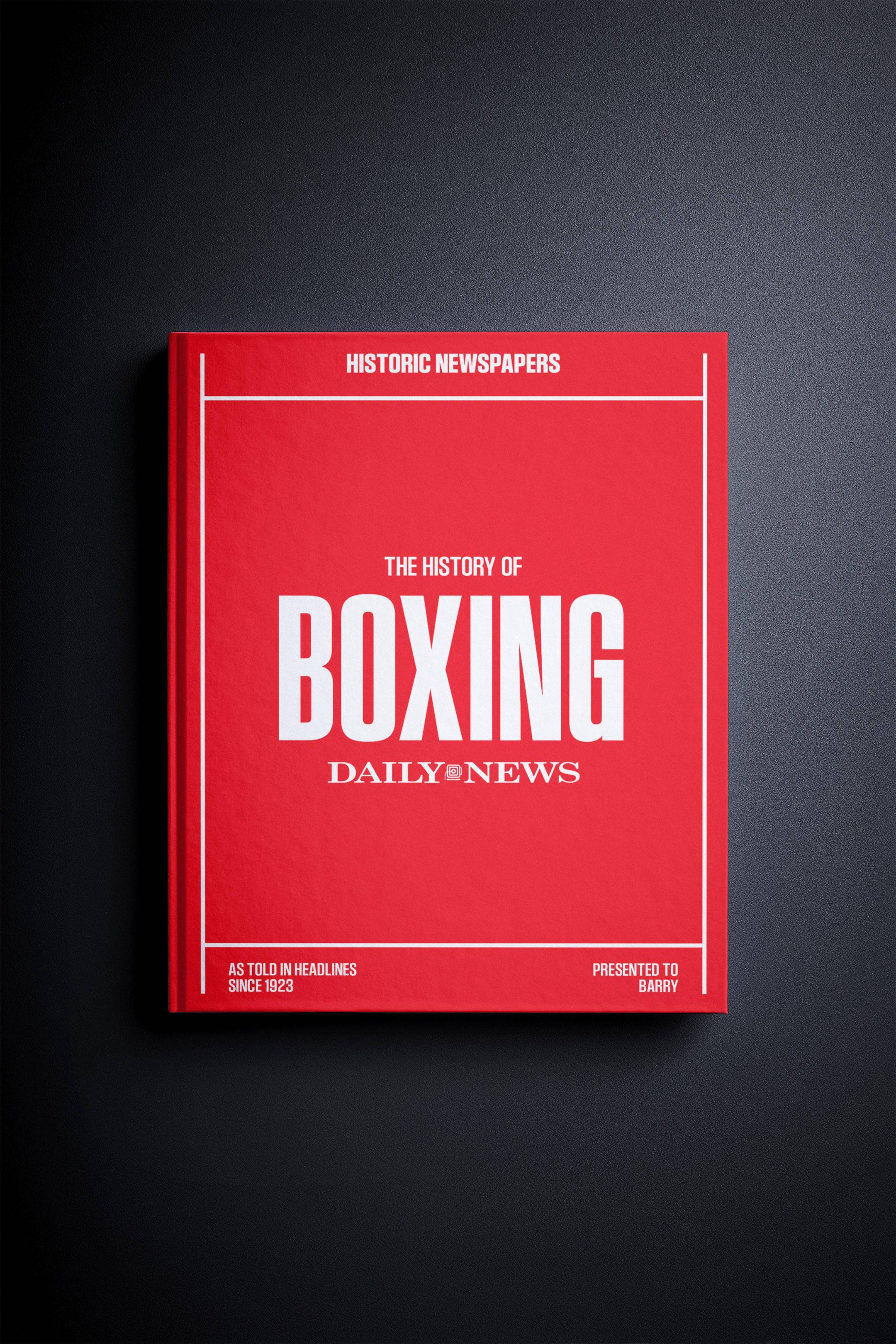 The History of US Boxing New York Daily News Edition