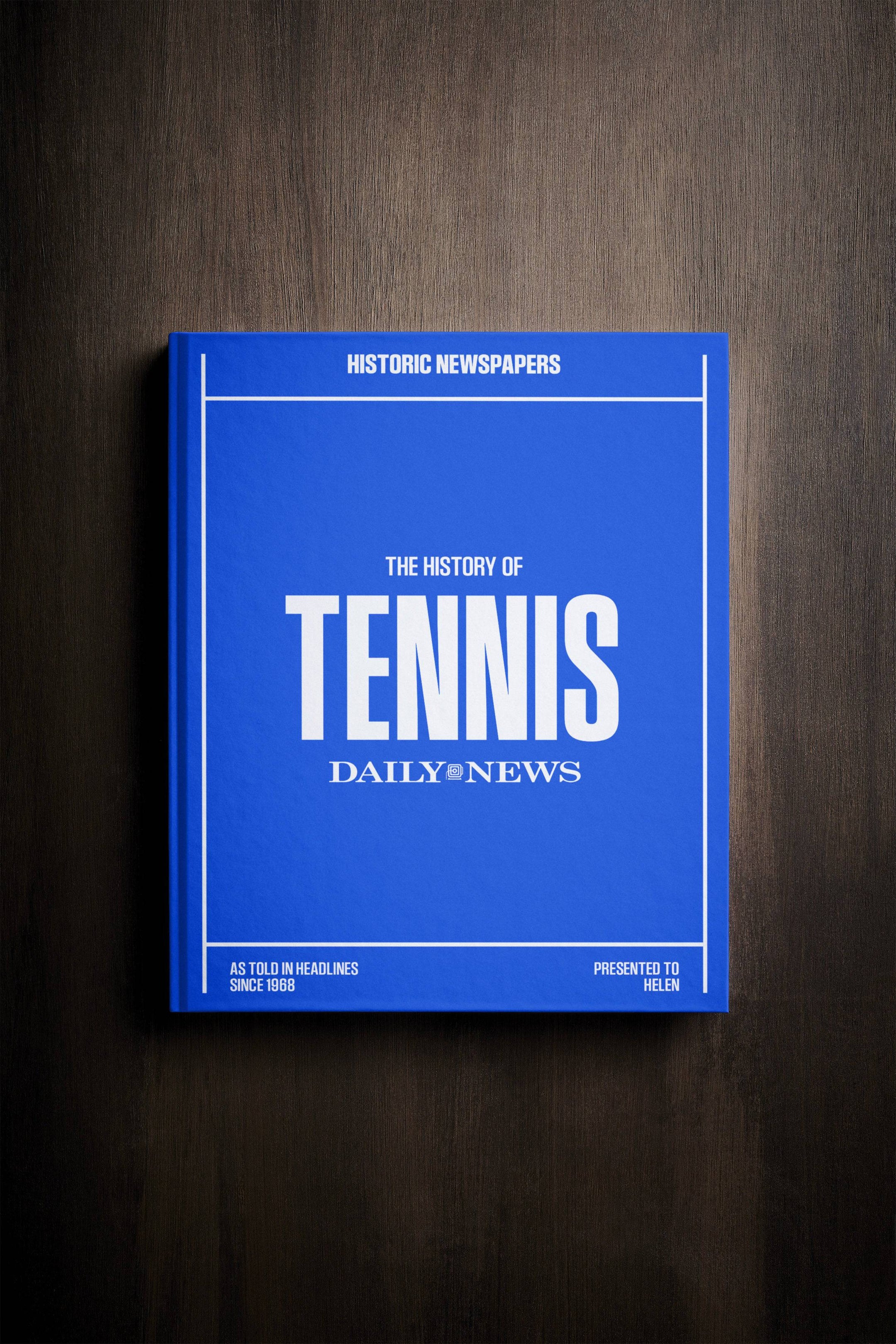 The History of US Tennis New York Daily News Edition - Historic Newspapers