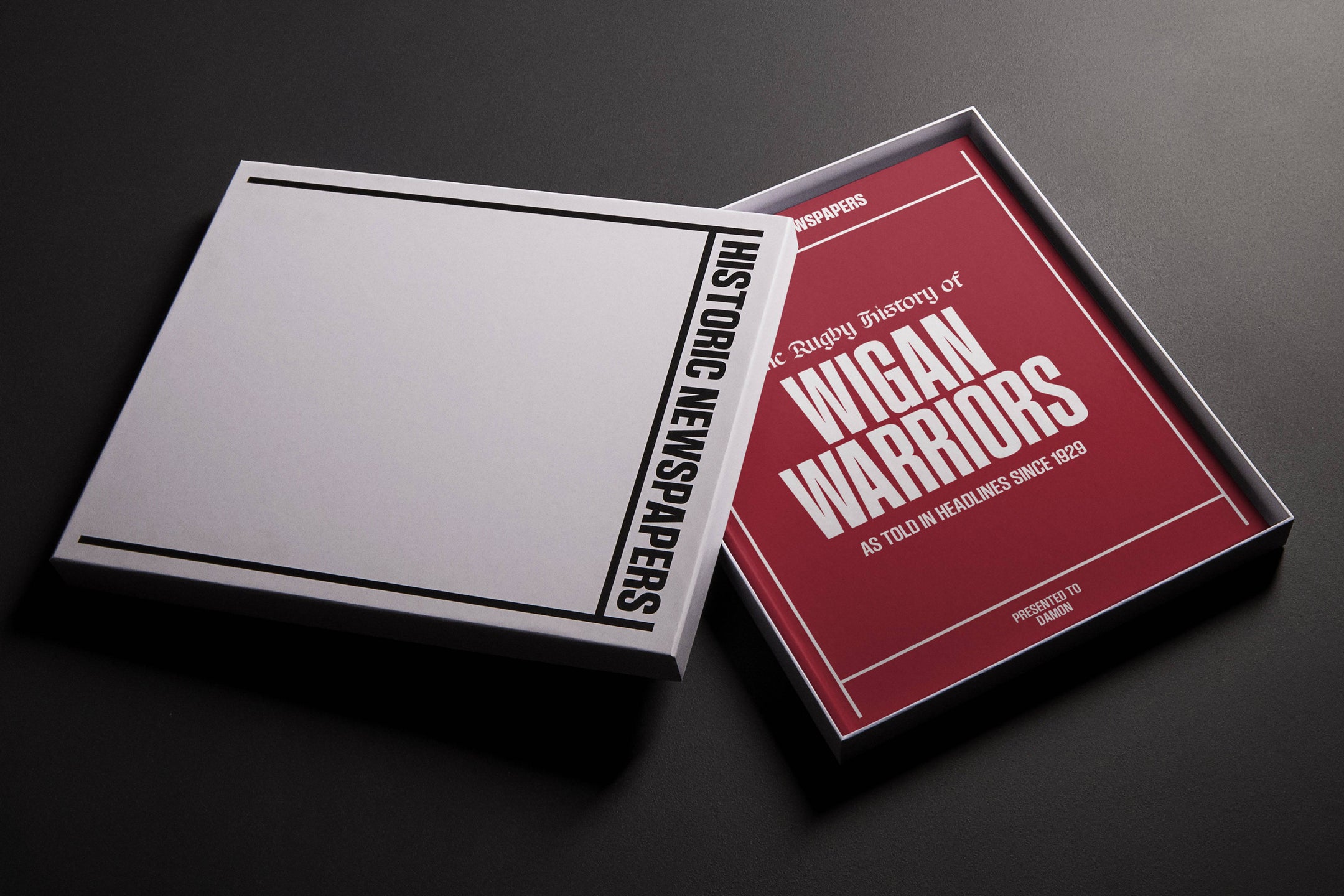 The Rugby History of Wigan Warriors Book - Historic Newspapers